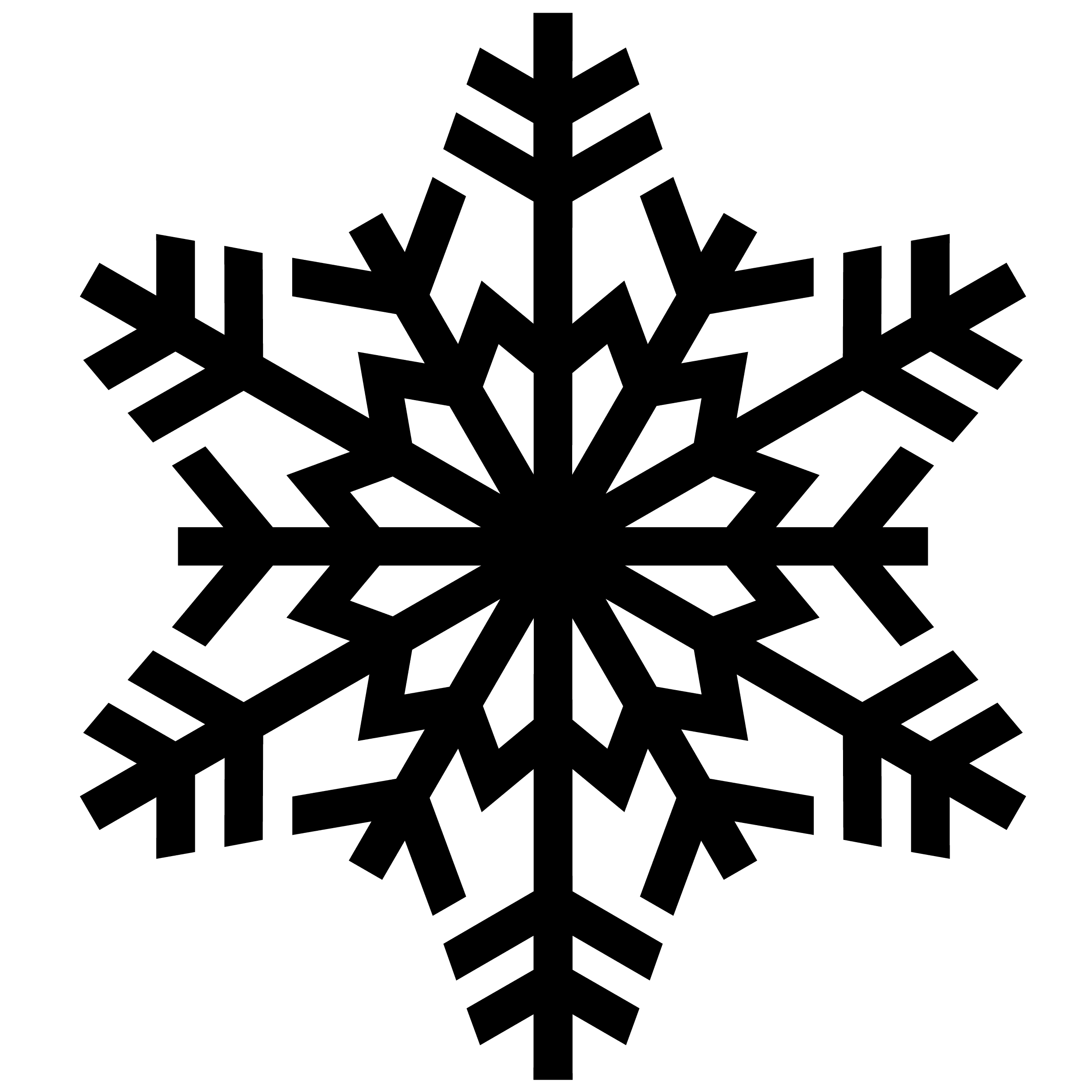 vector snowflake - Ideal.vistalist.co