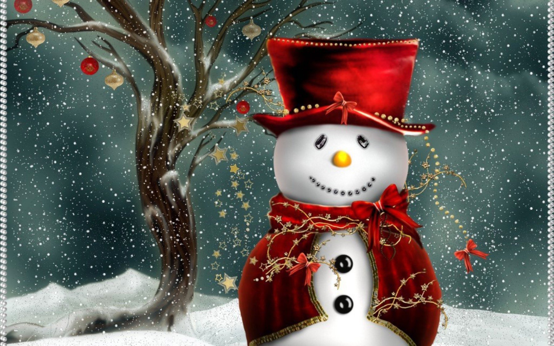 228 Snowman HD Wallpapers | Background Images - Wallpaper Abyss