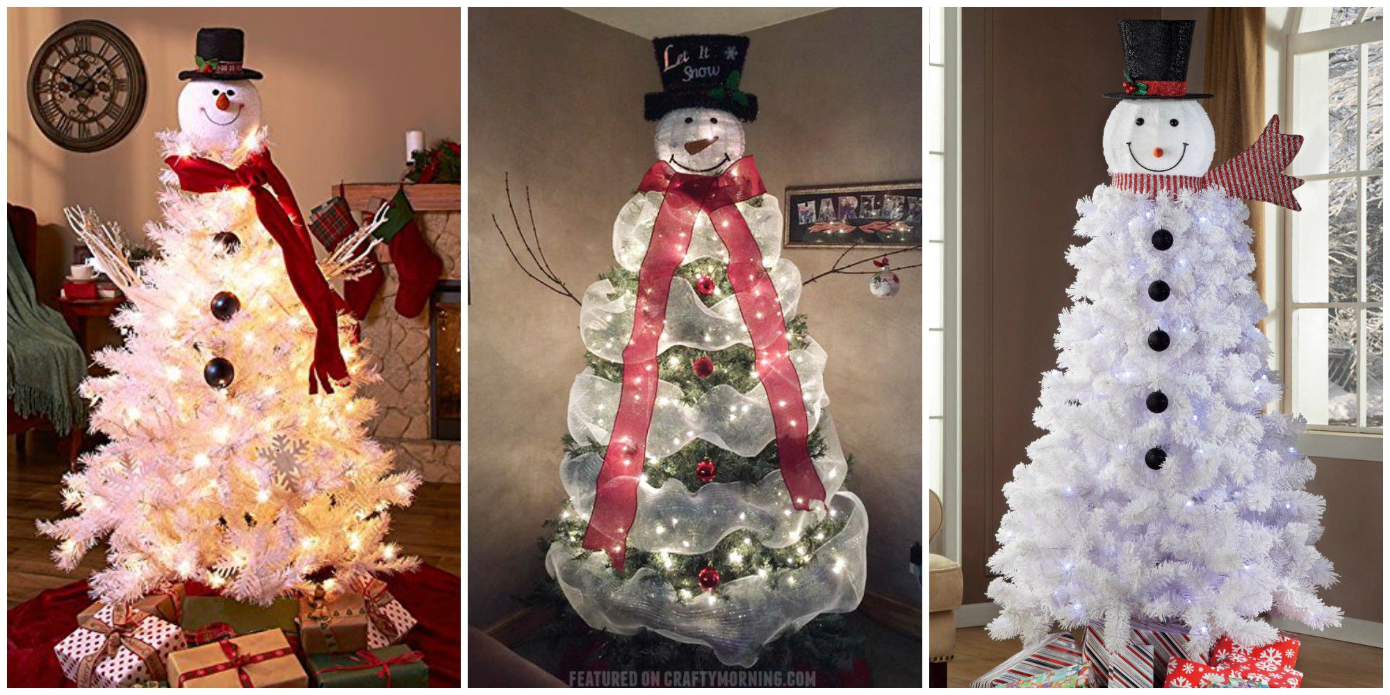 Snowman Christmas Tree Tutorial - Where to Buy a Snowman Christmas Tree