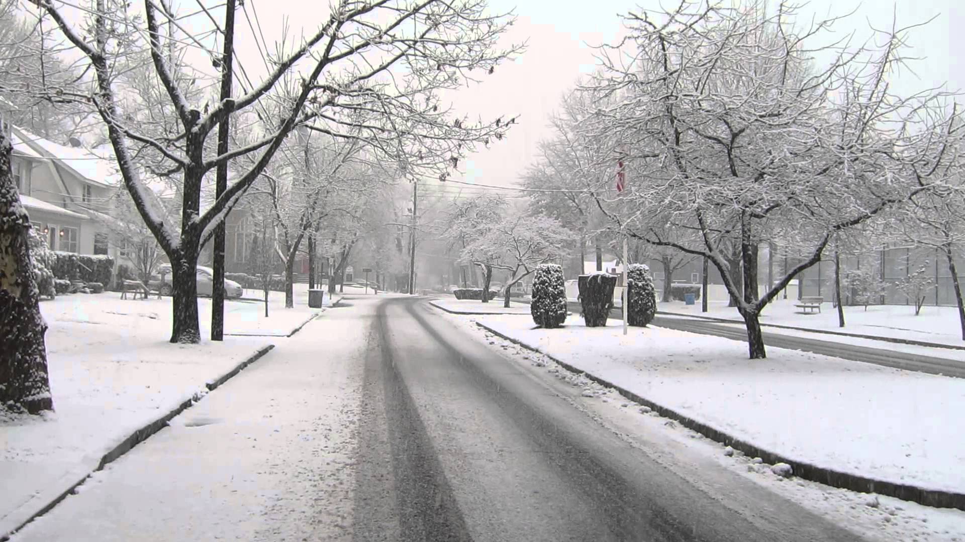 Beautiful Snowy Day in Ridgefield Park, New Jersey. - YouTube