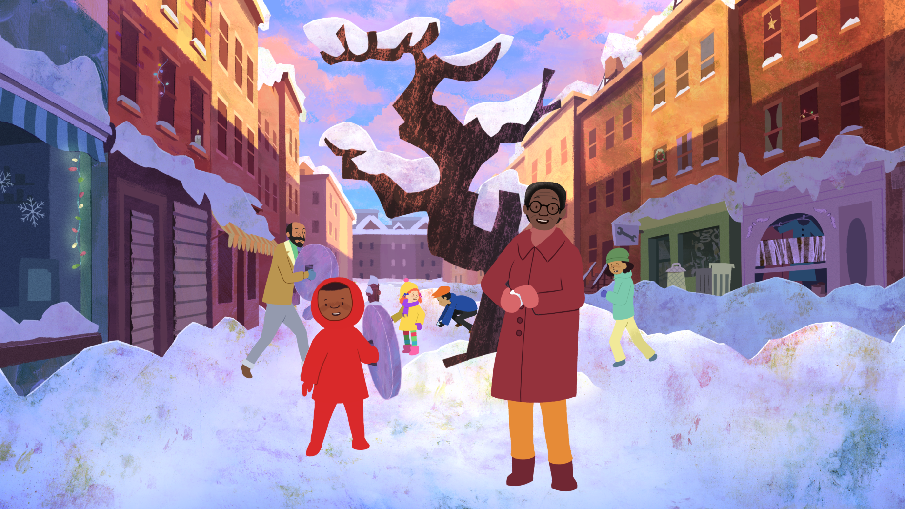 The snowy Day. ACG Snow Day. Snowing Day cartoon. Clifford's Snow Day. Игра south park snow day