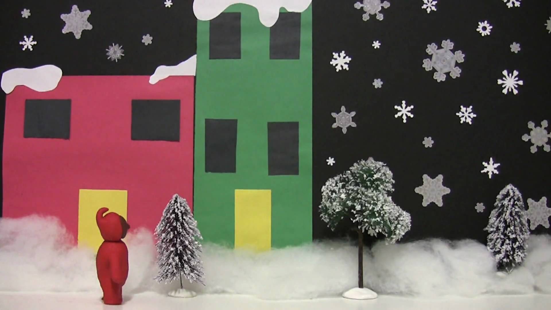 The Snowy Day Claymation - YouTube