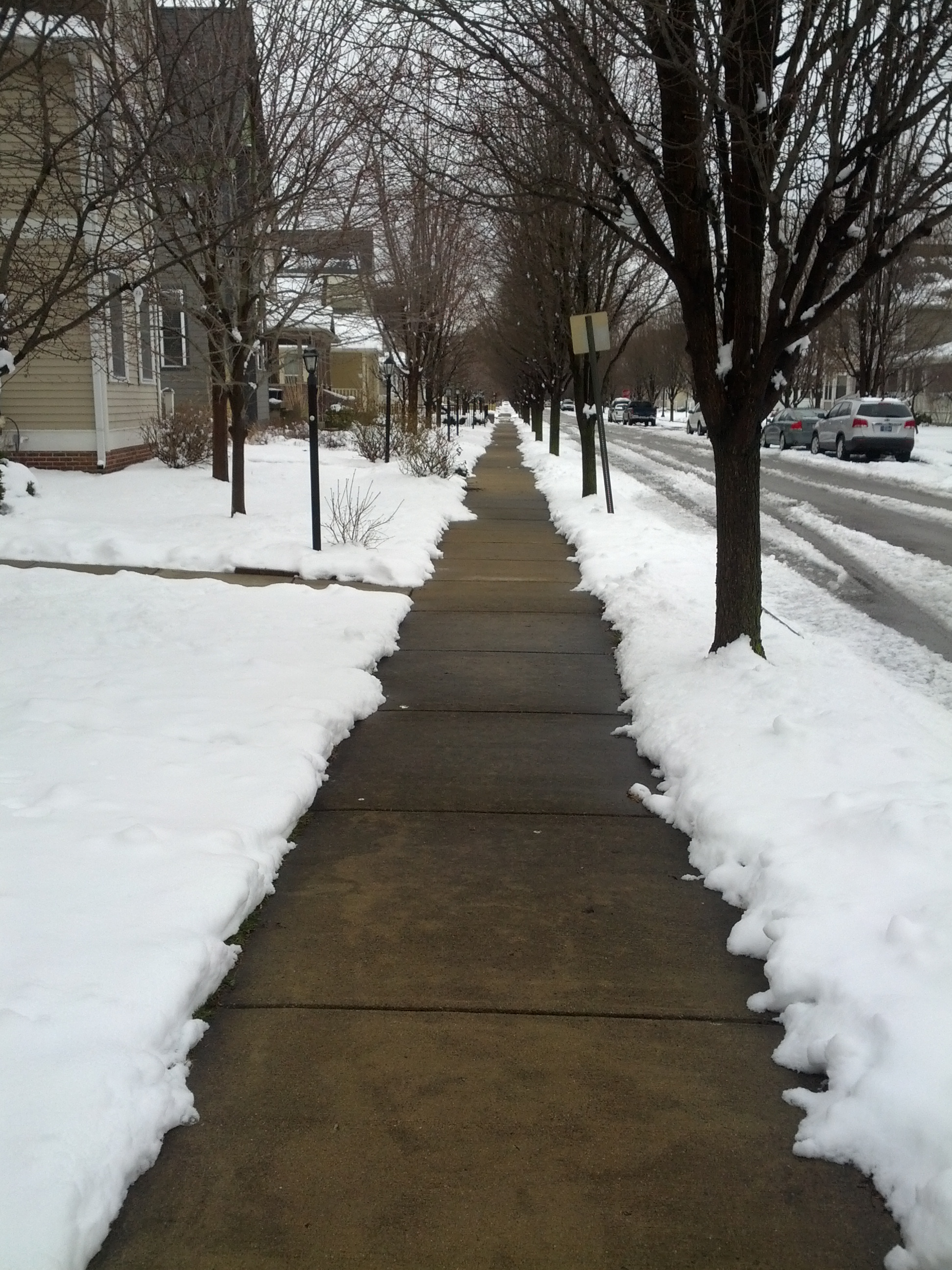 WTHR's Report on Sidewalk Snow Clearance | Urban Indy