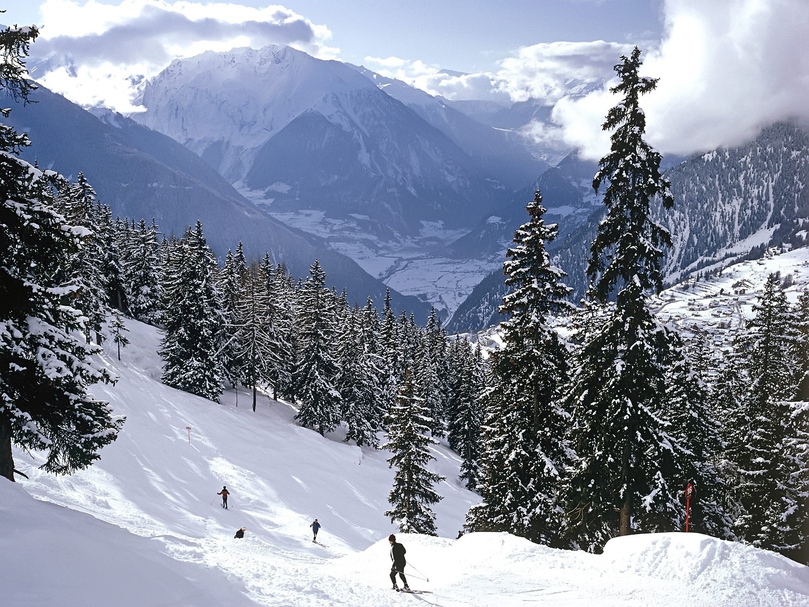 skiing wallpaper - Google Search | Paisajes Sublimes, Snow ...