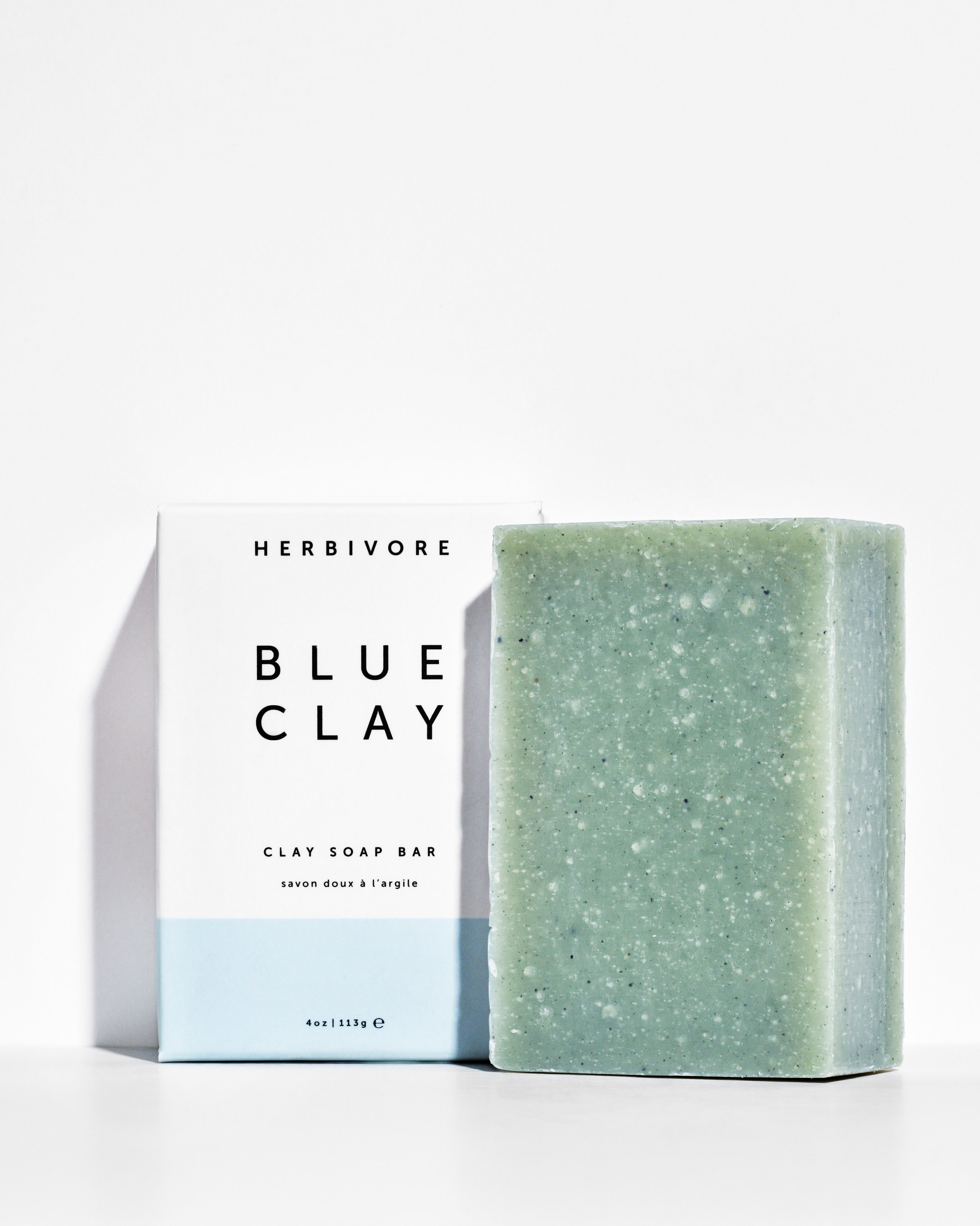 Blue Clay Cleansing Bar Soap | Herbivore Botanicals