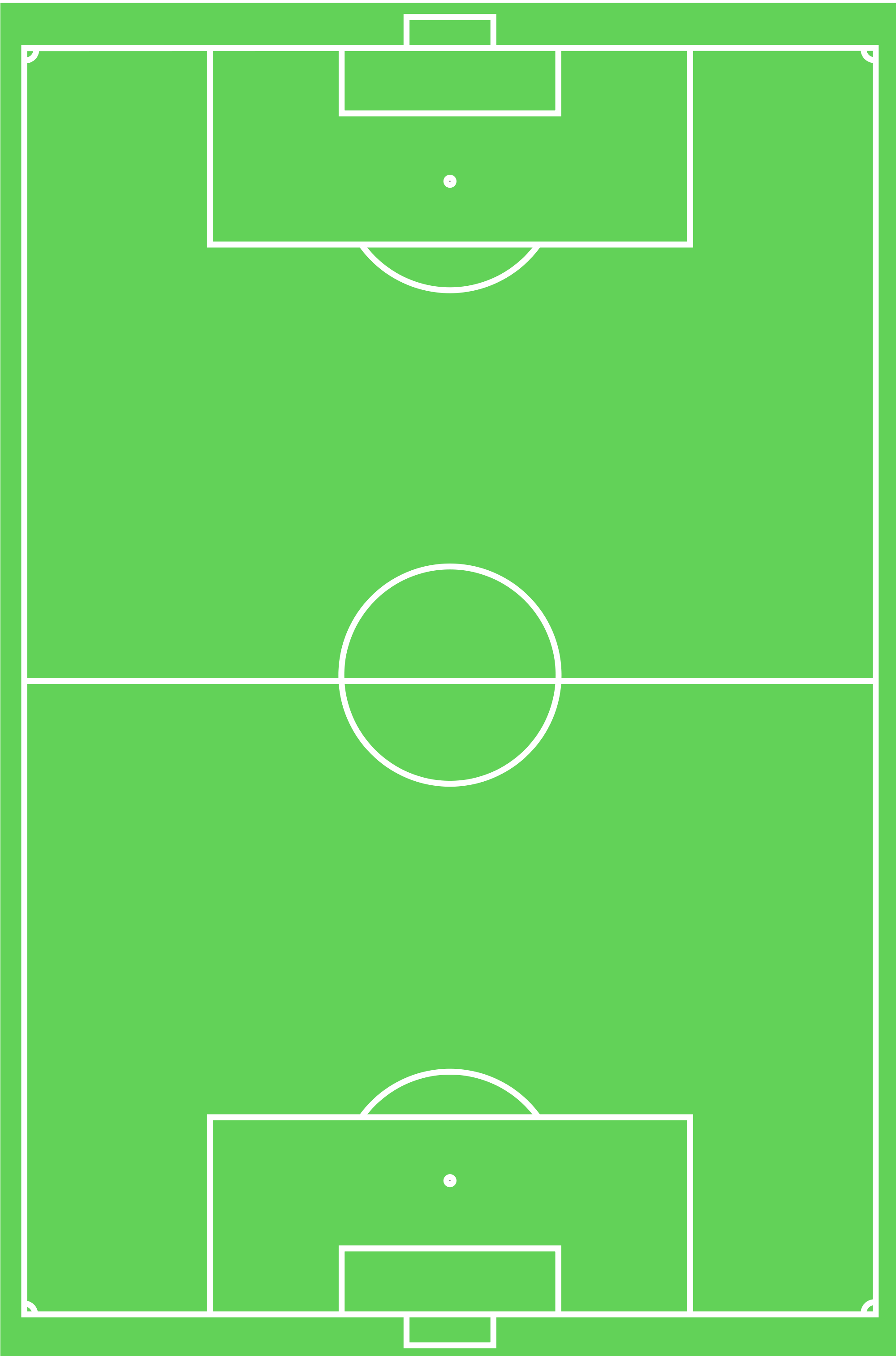 Soccer Field Layout Correct Dimensions Markings And Cake On ...