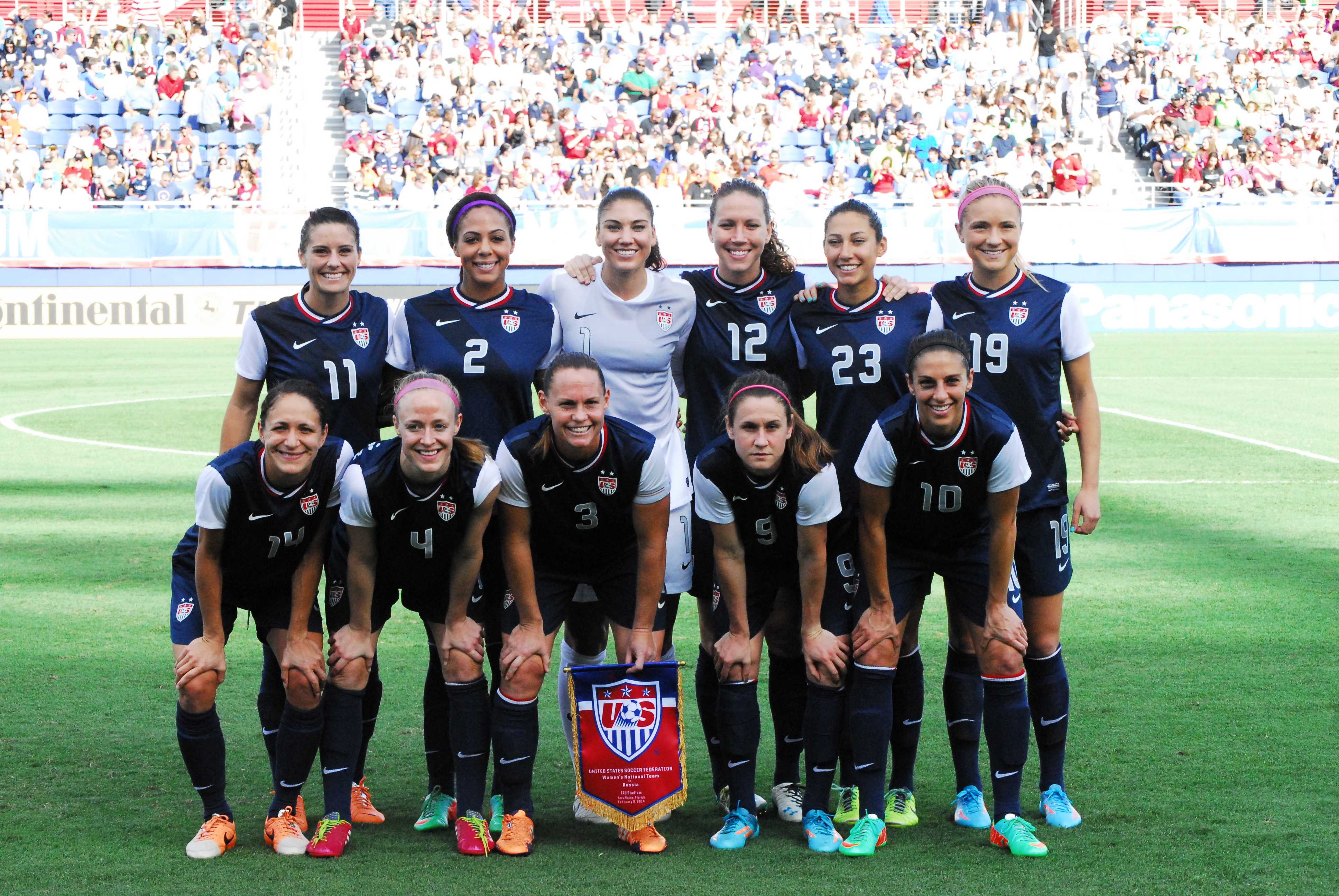 USA Women's Soccer beats Russia 7-0, matches largest margin of ...