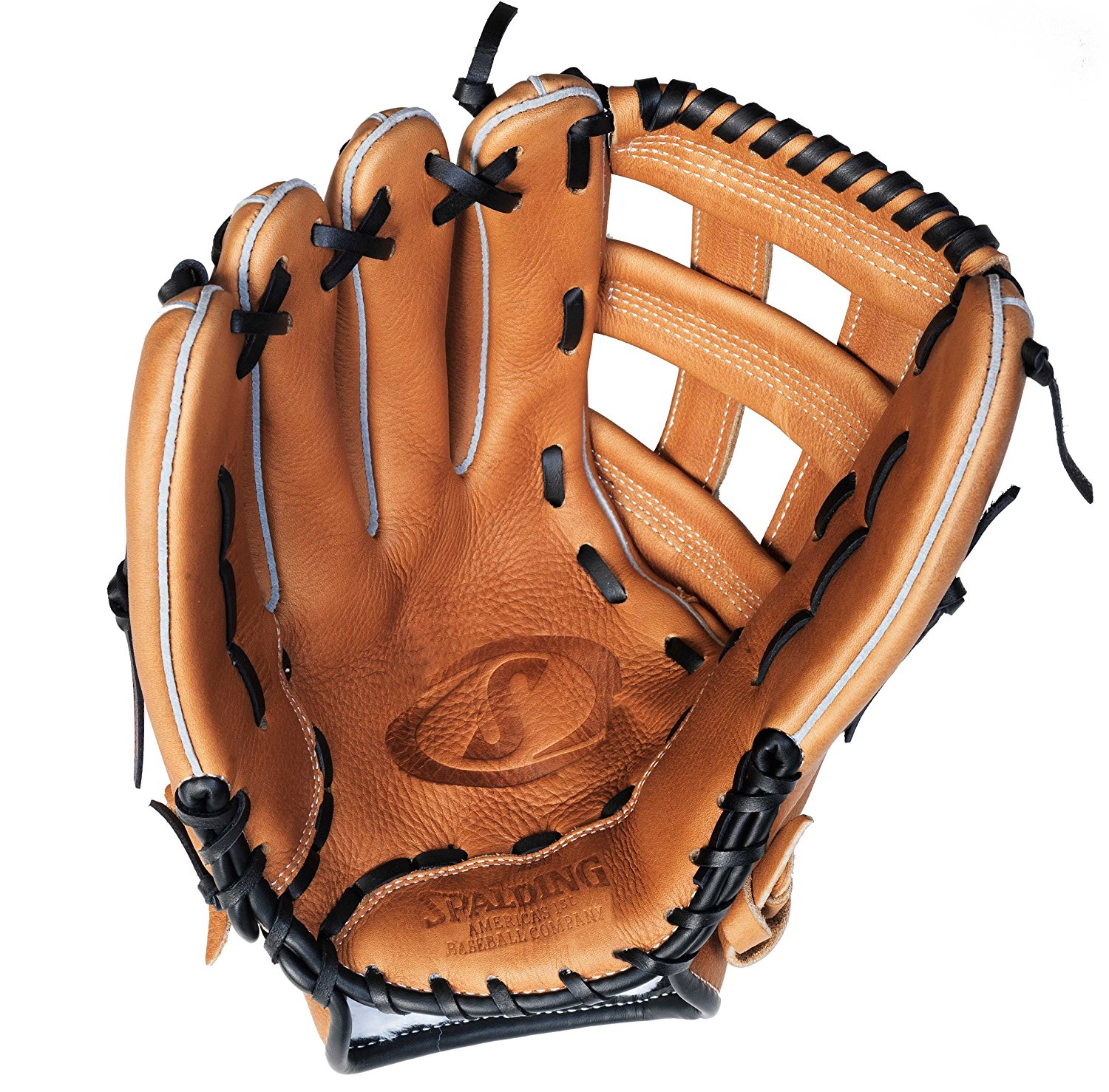 Amazon.com : Spalding Stadium Series H-Web 13.5-inch Softball Glove ...