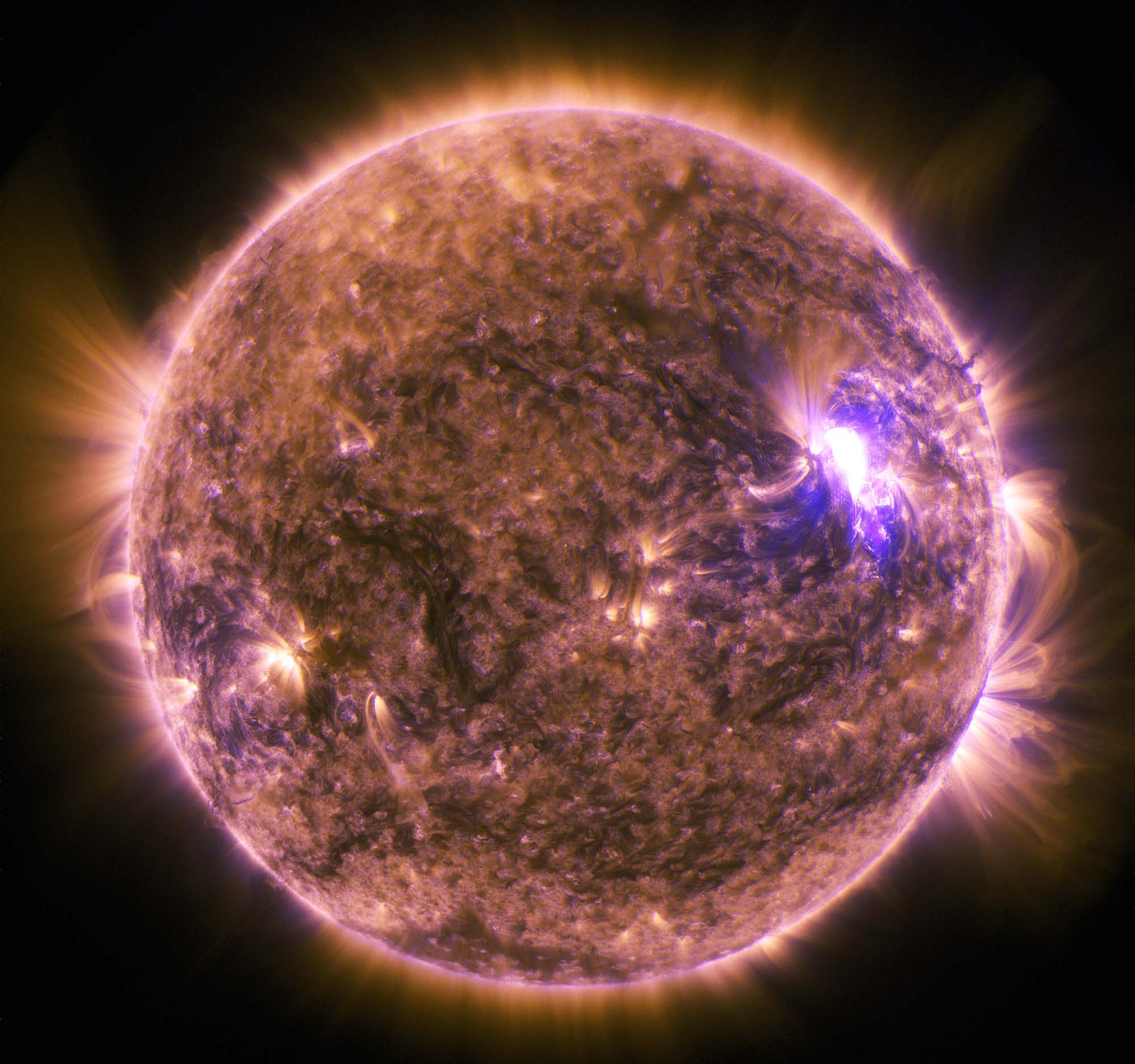 Solar Dynamics Observatory Sees M7.9-Class Solar Flare | NASA