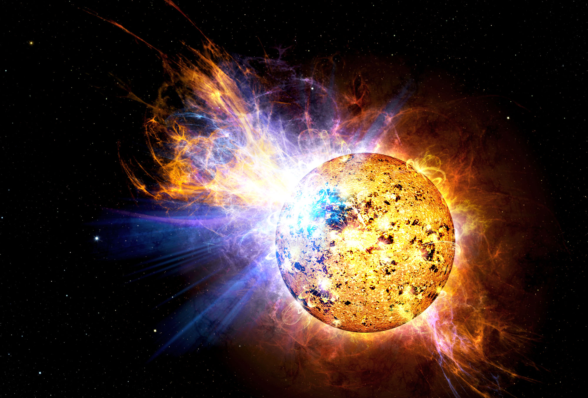Wow! Satellite Catches Bright Solar Flare From a Another Star ...