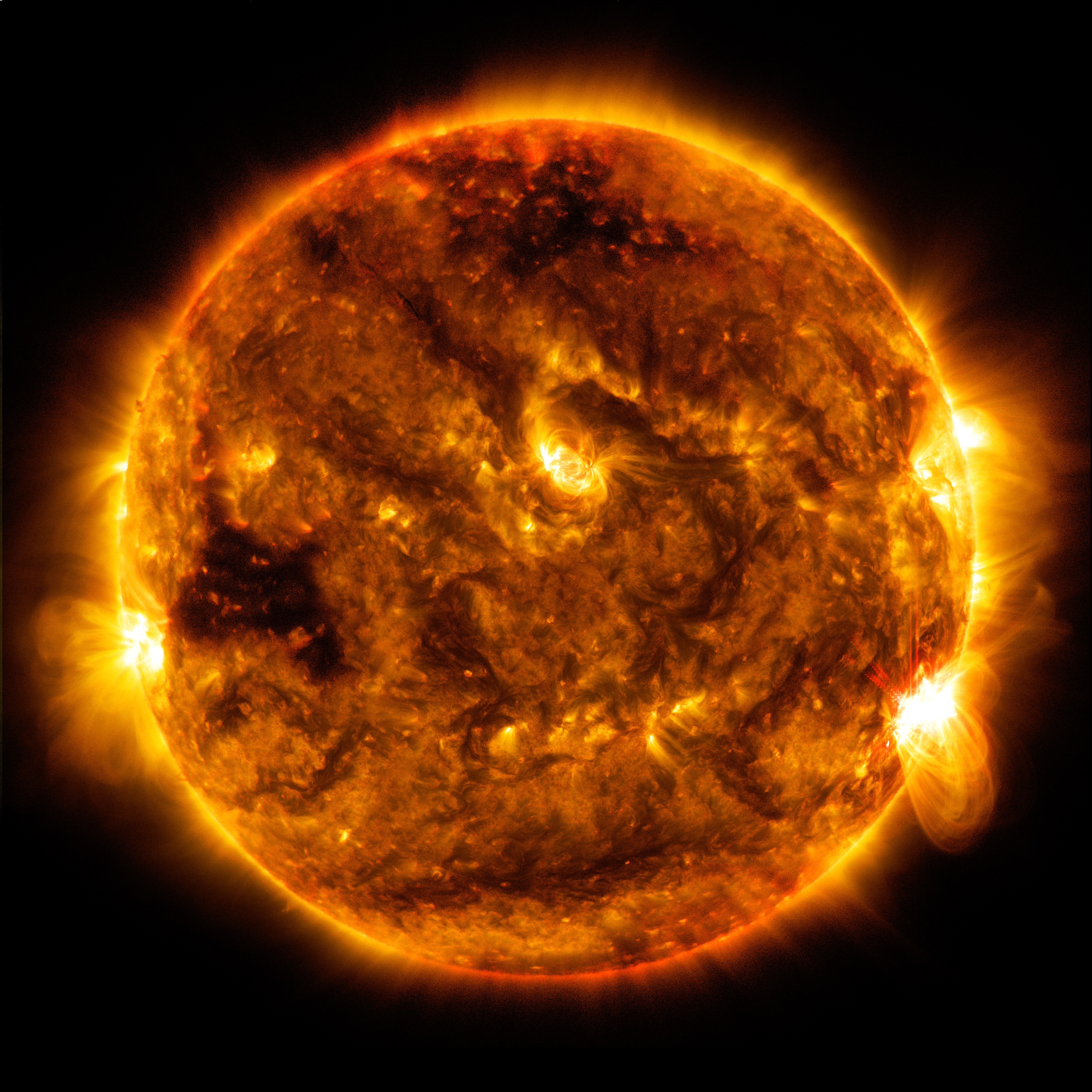 Sun Emits Mid-Level Flare Oct. 1 | NASA