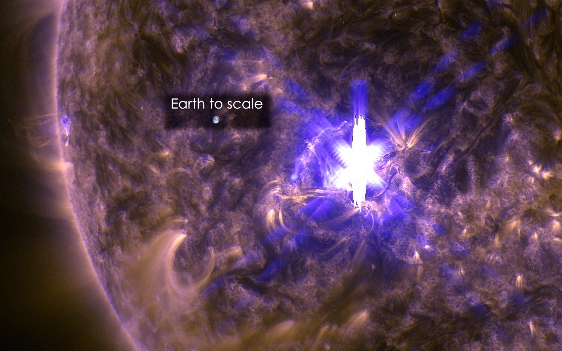 The Sun Just Unleashed A Monster Solar Flare, The Strongest In A ...