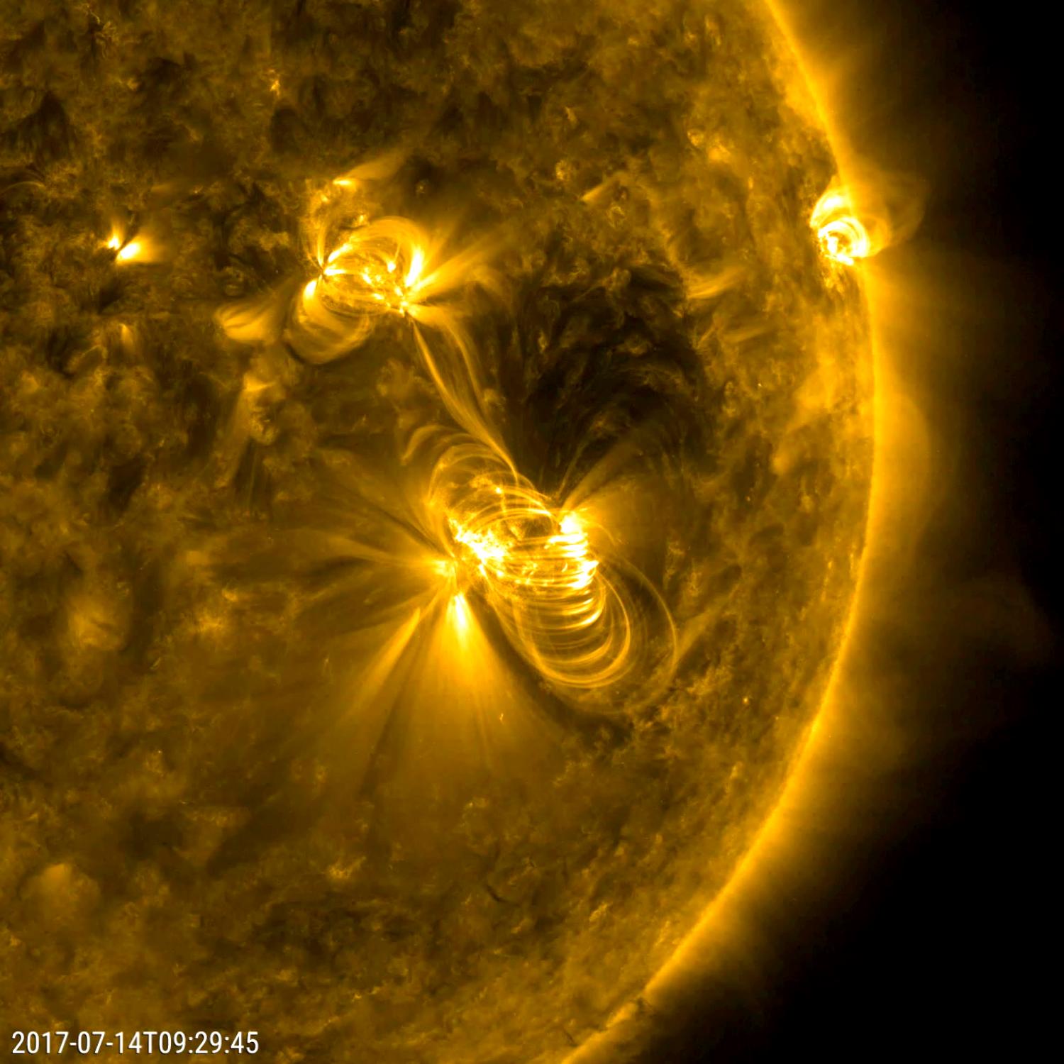 July 14 Solar Flare and a Coronal Mass Ejection | NASA