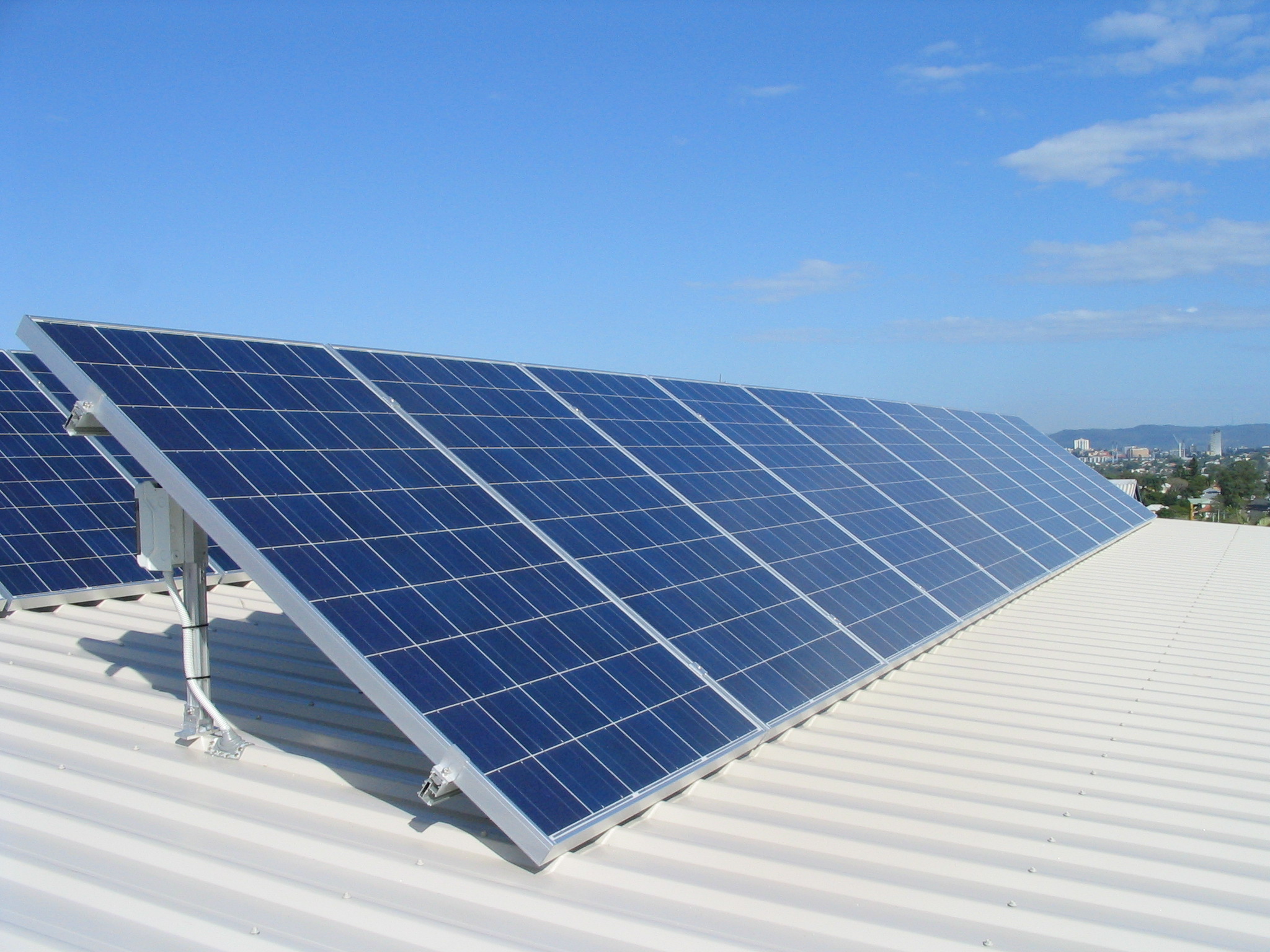 Solar panel installation examples from Excluss