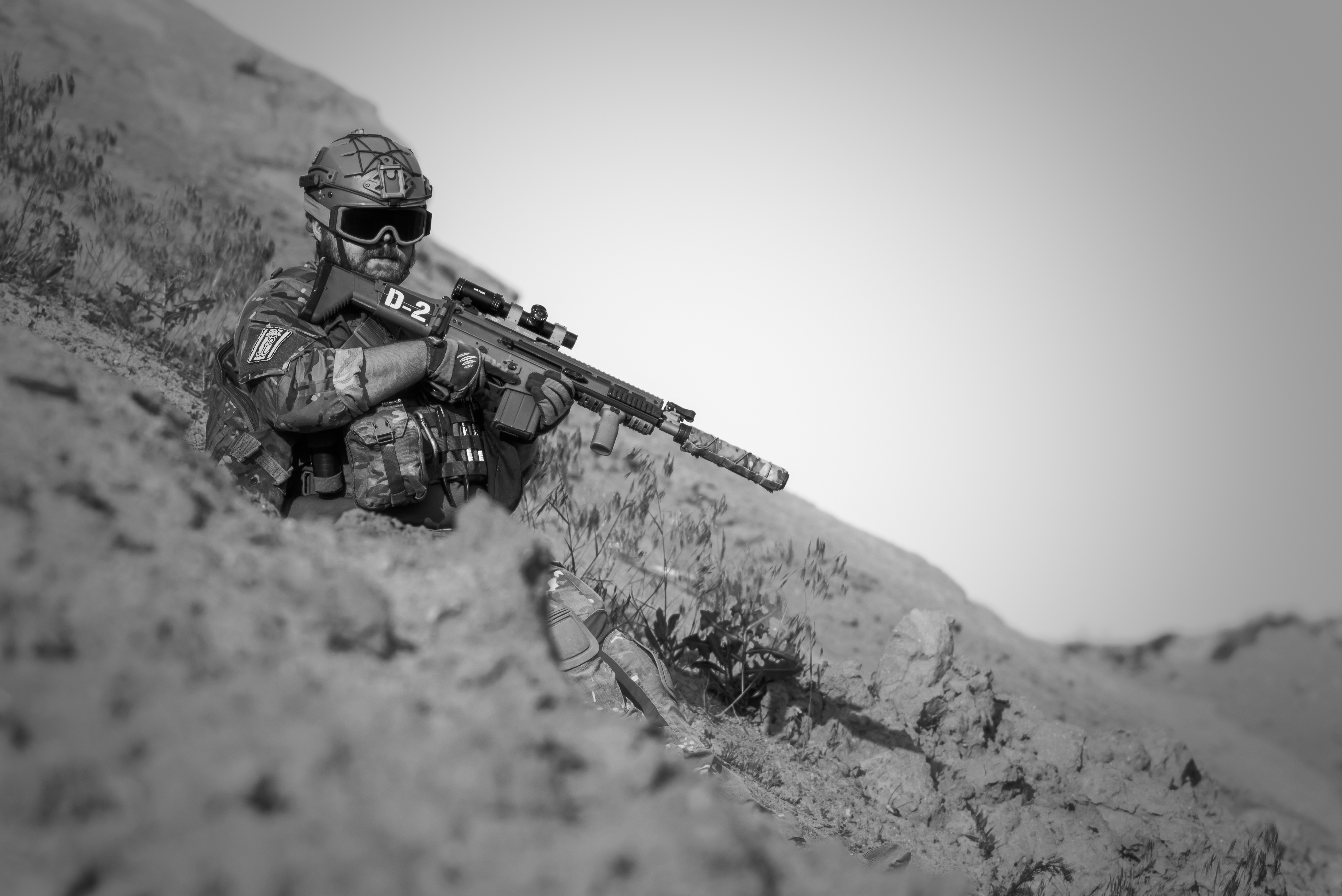 Soldier on a mission photo