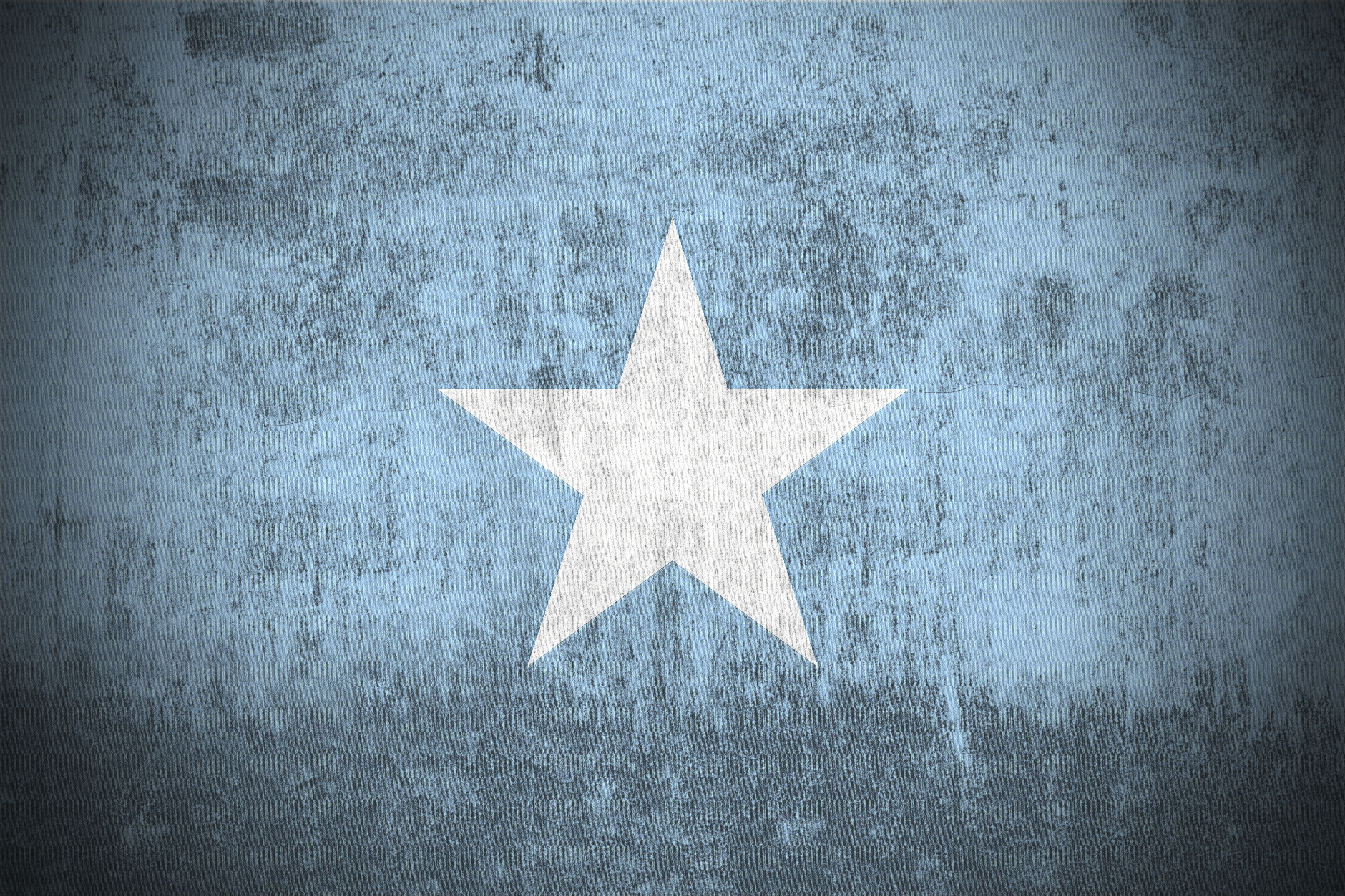 Somalia grunge flag photo