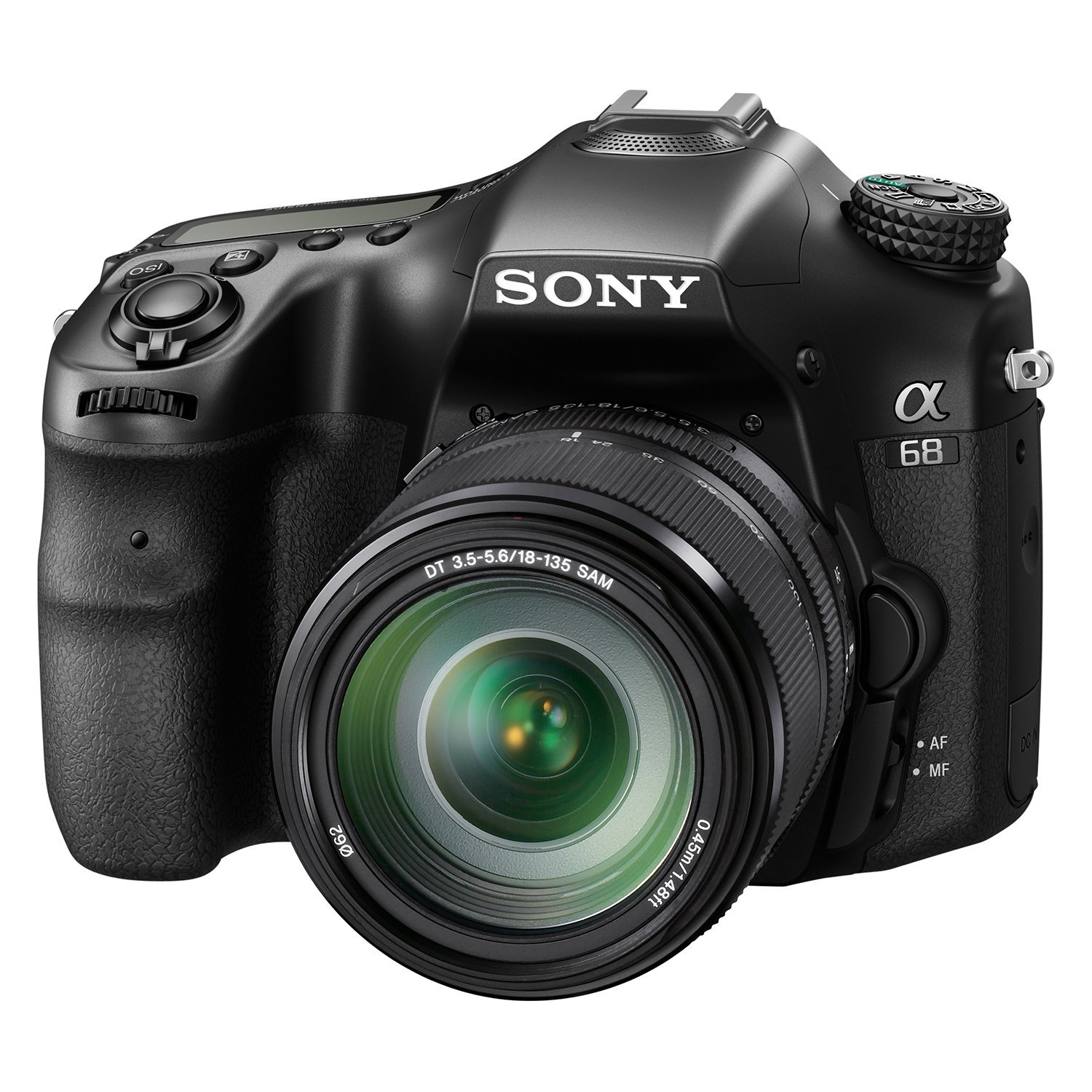 Buy Sony Alpha A68M 24.2 MP Digital SLR Camera (Black) with 18-135 ...