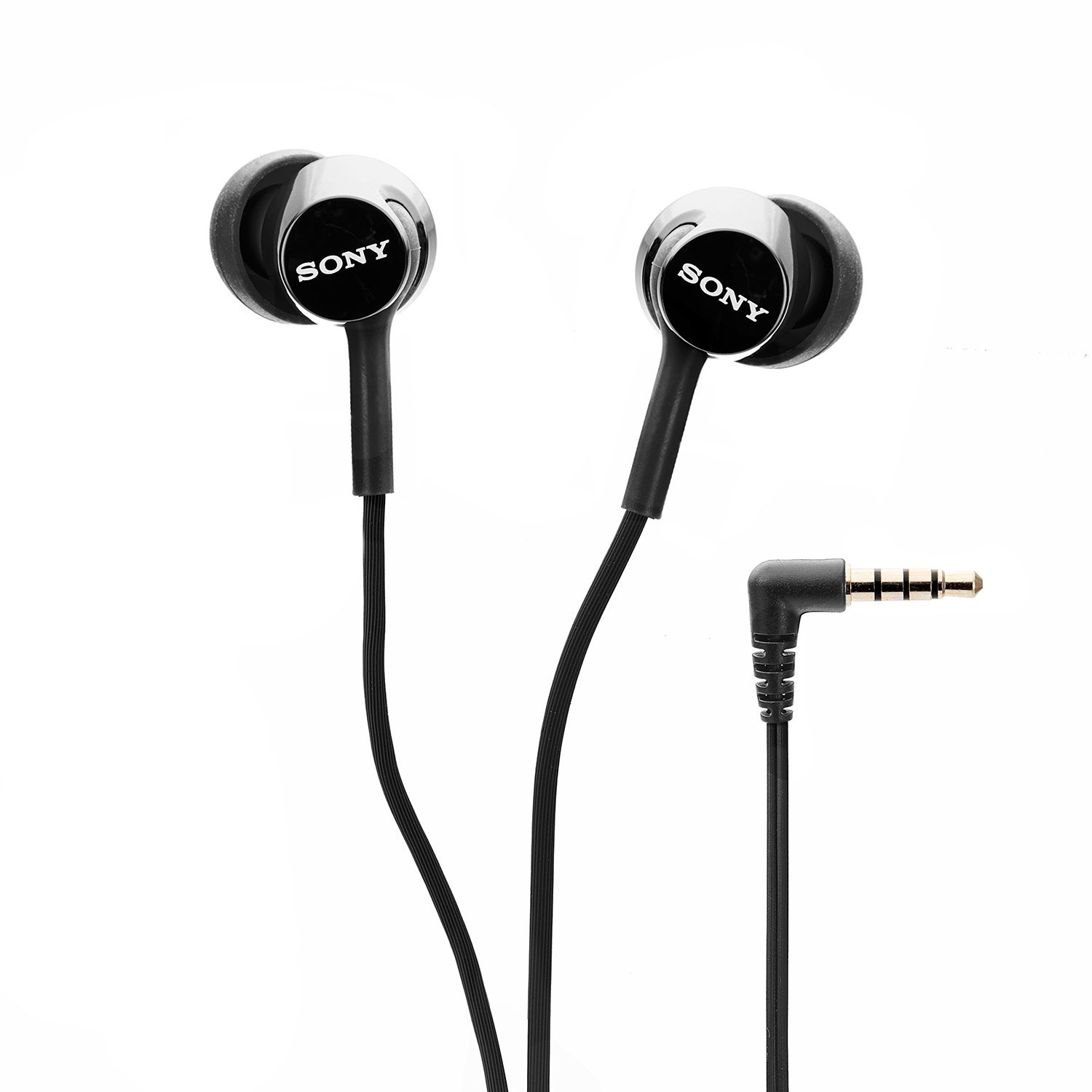 Buy Sony MDR-EX150AP in-Ear Headphones with Mic (Black) Online at ...
