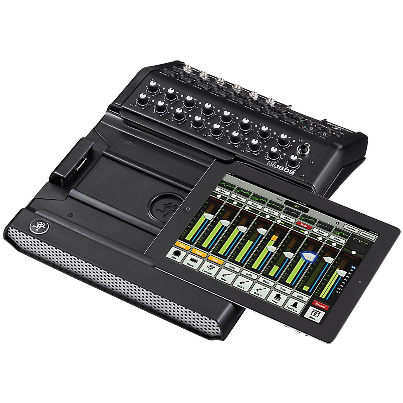 Mackie DL1608 16-Channel Digital Live Sound Mixer with iPad Control ...