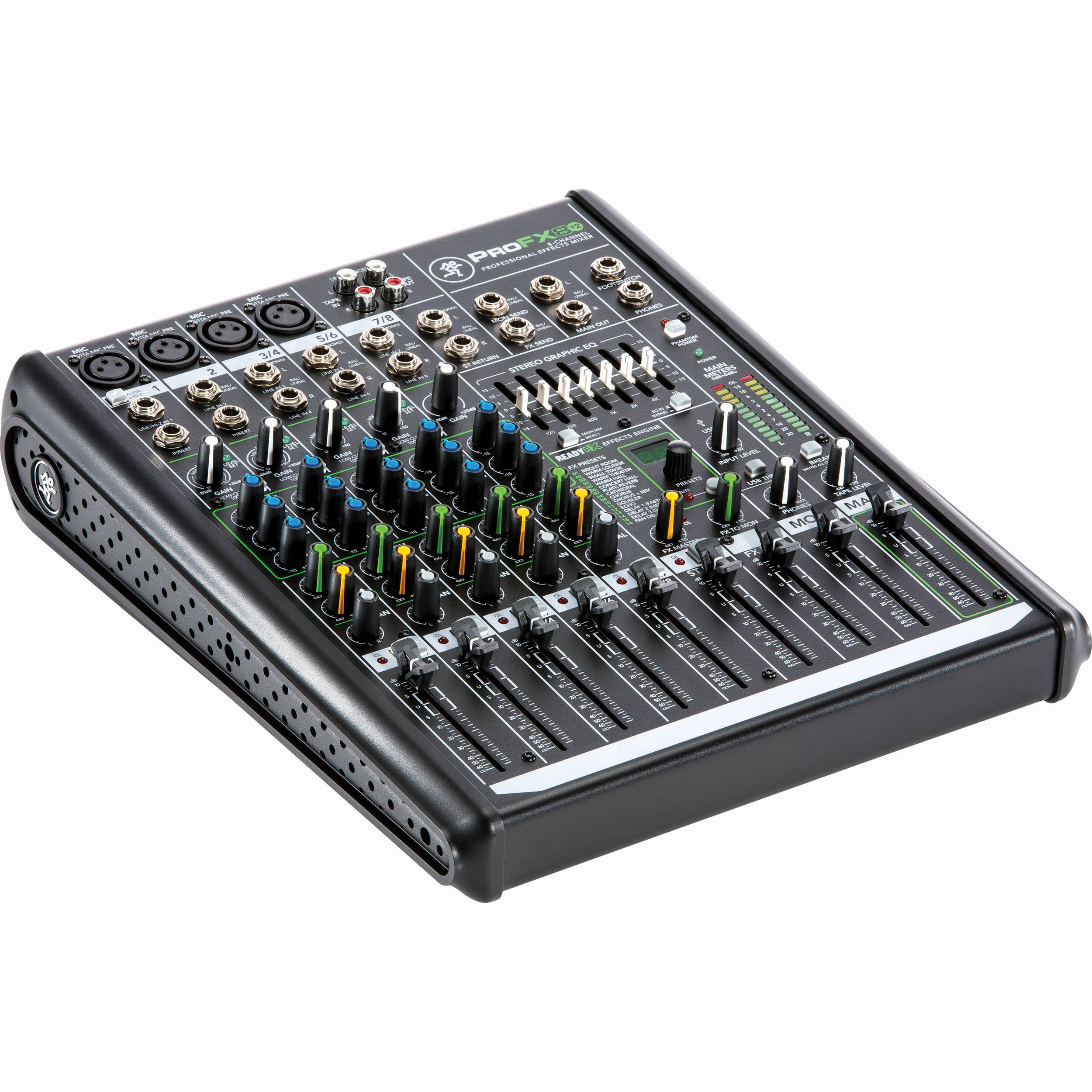 Mackie ProFX8v2 8-Channel Sound Reinforcement Mixer PROFX8V2 B&H