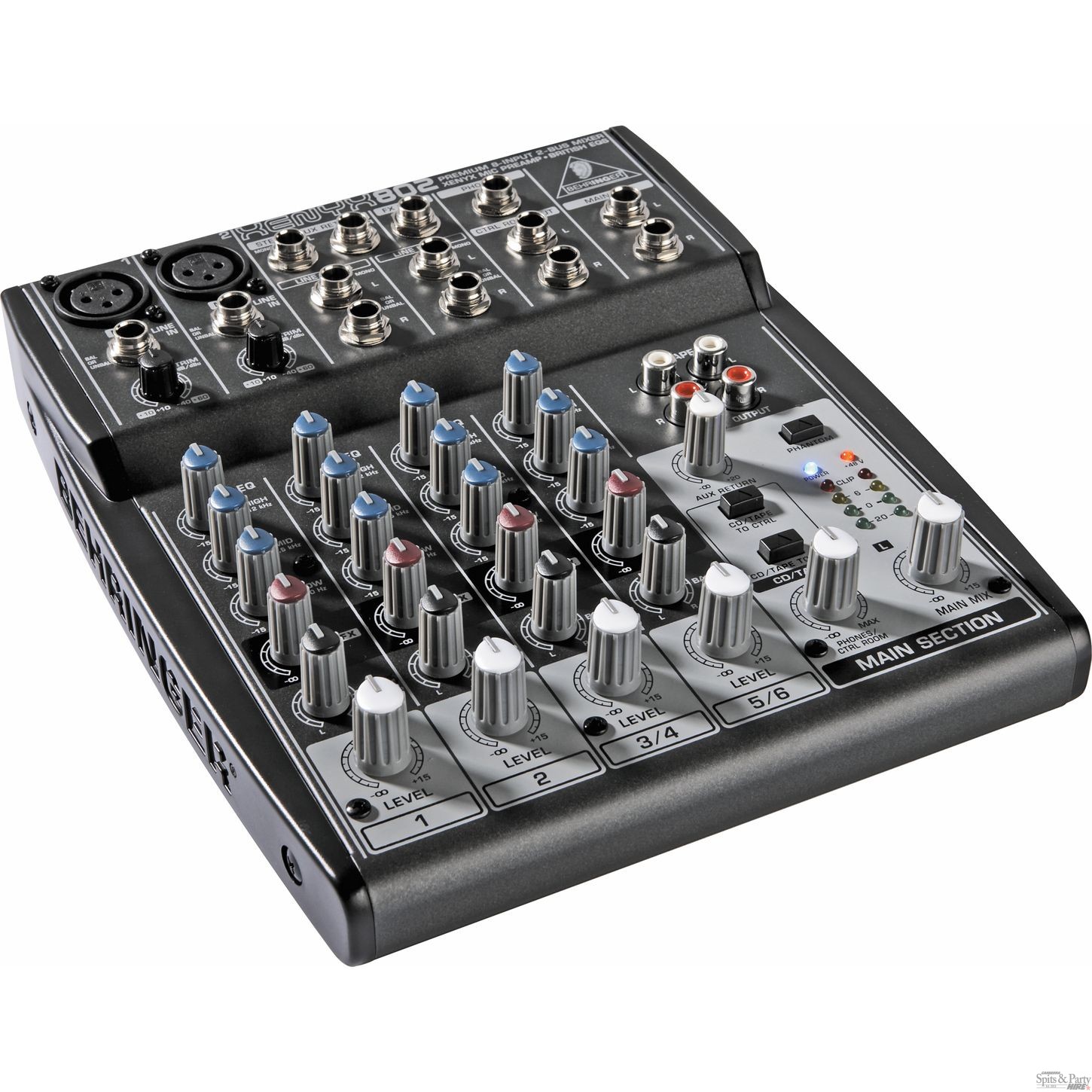 Canberra Spits & Party Hire // Sound Mixer 8 input / Desk ...