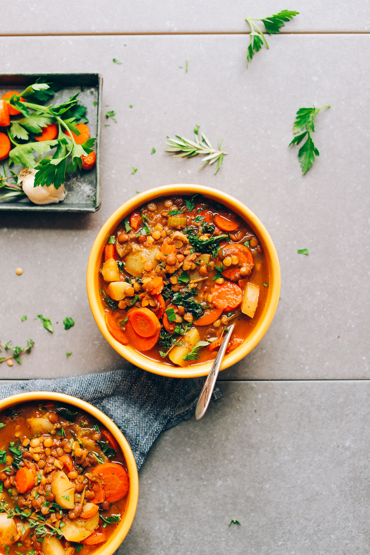 1-Pot Vegan Lentil Soup | Minimalist Baker Recipes