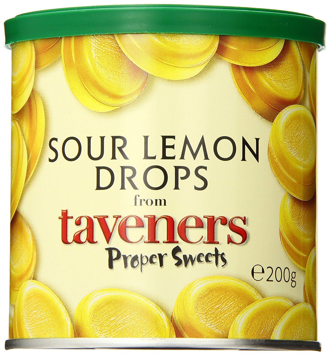 Taveners Sour Lemon Drops, 7 Ounce Tin: Amazon.com: Grocery ...