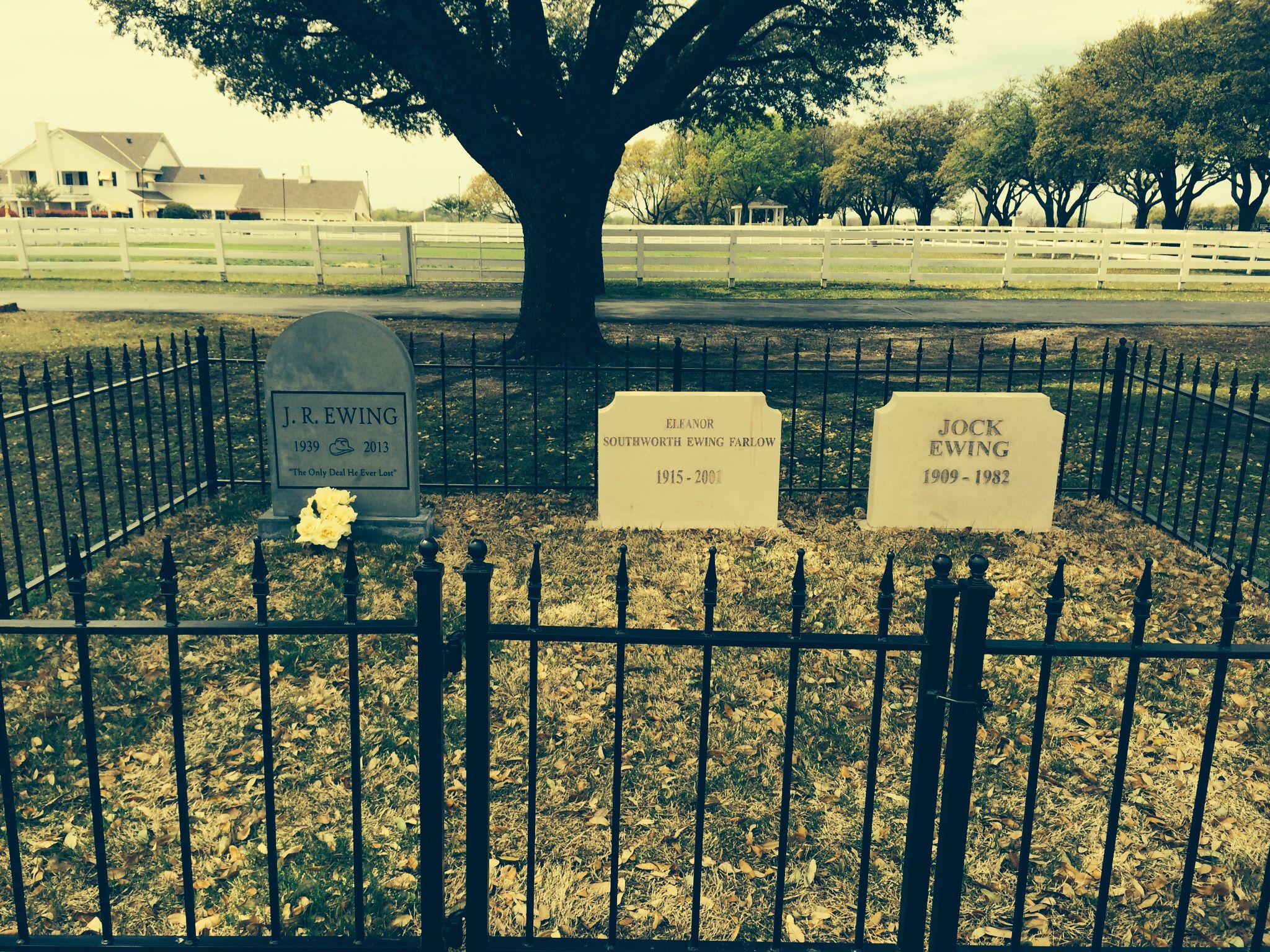 Dallas SouthFork ranch Cemetery | Dallas | Pinterest | Dallas, TVs ...