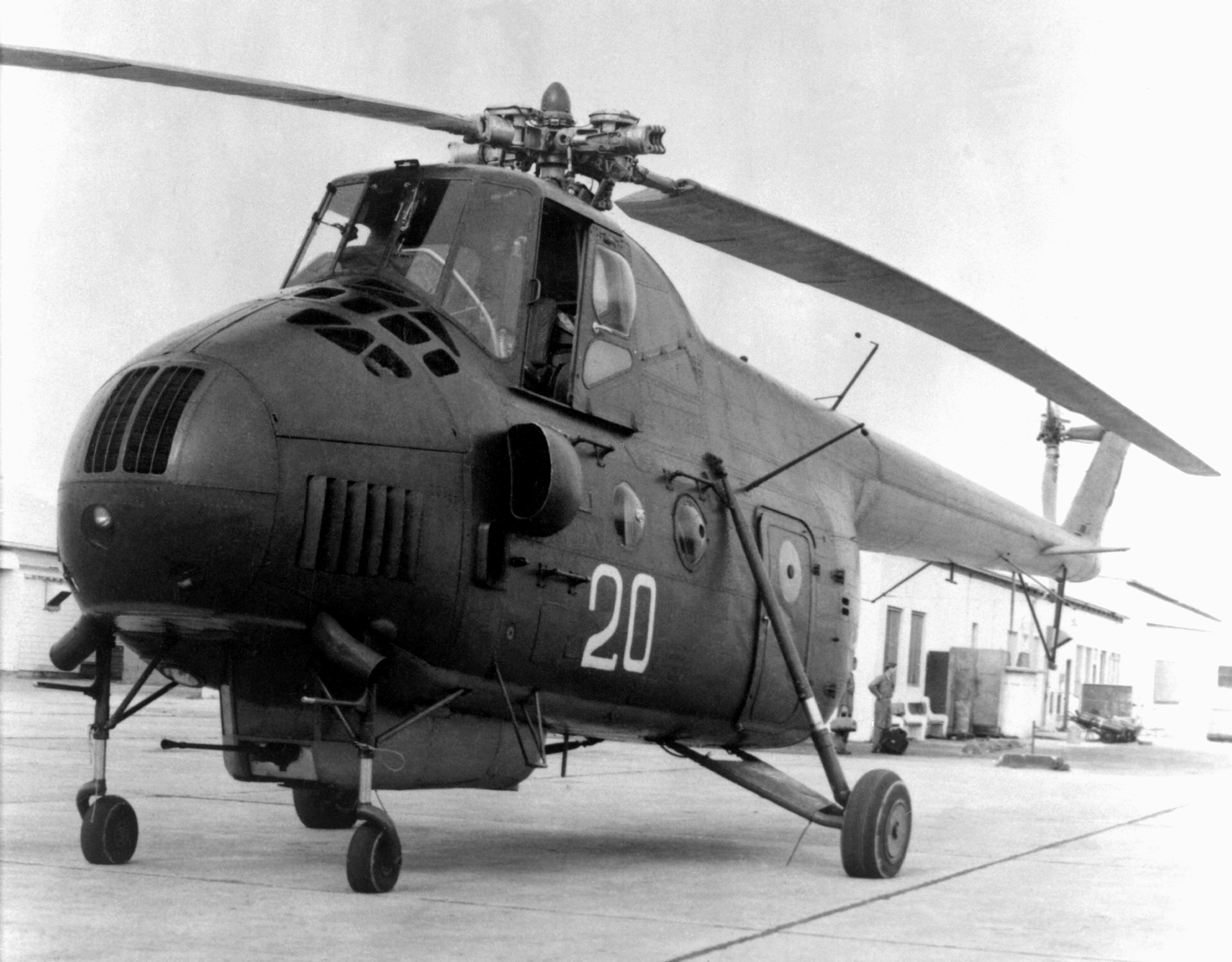 Soviet helicopter photo
