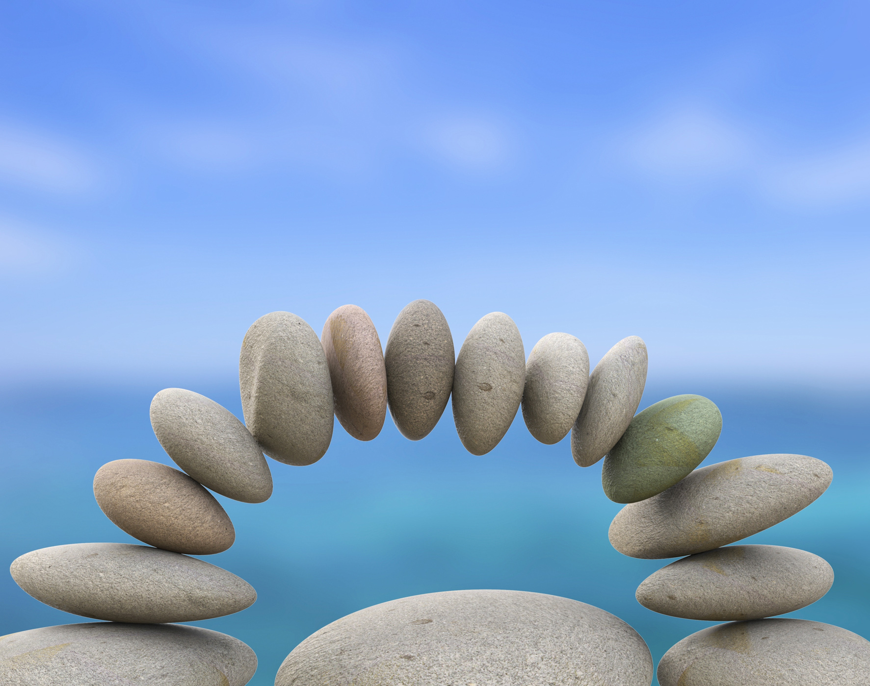 Spa stones represents perfect balance and balanced photo