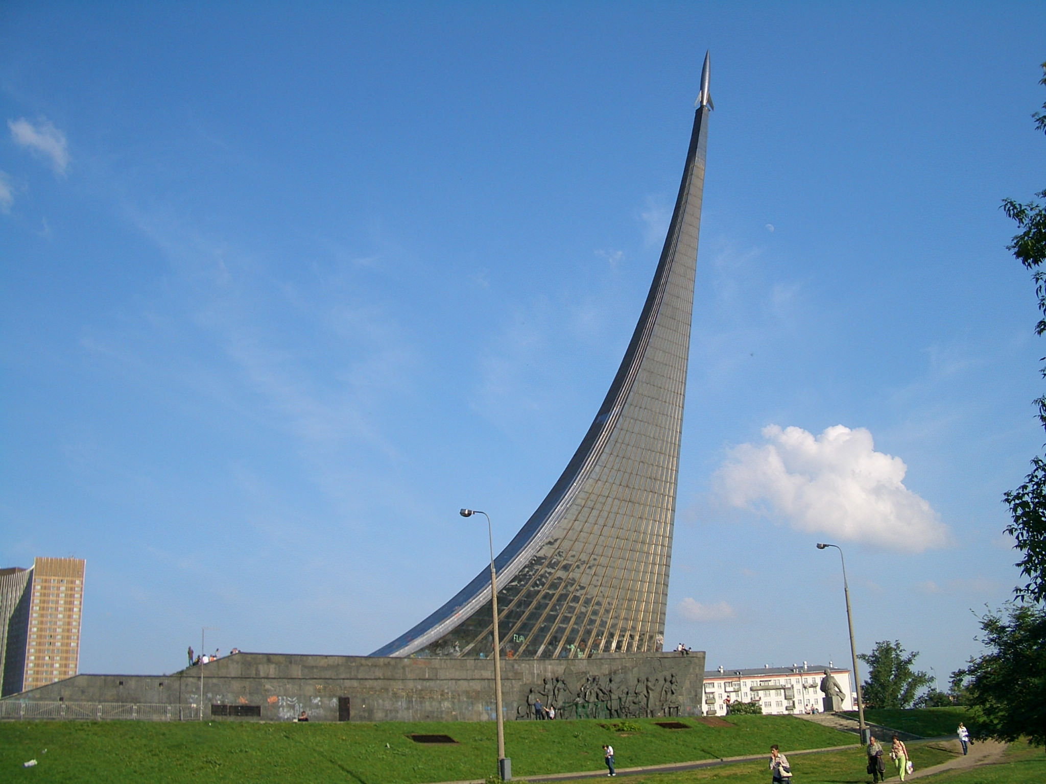 Monument to the Conquerors of Space, Moscow, Russia : europe