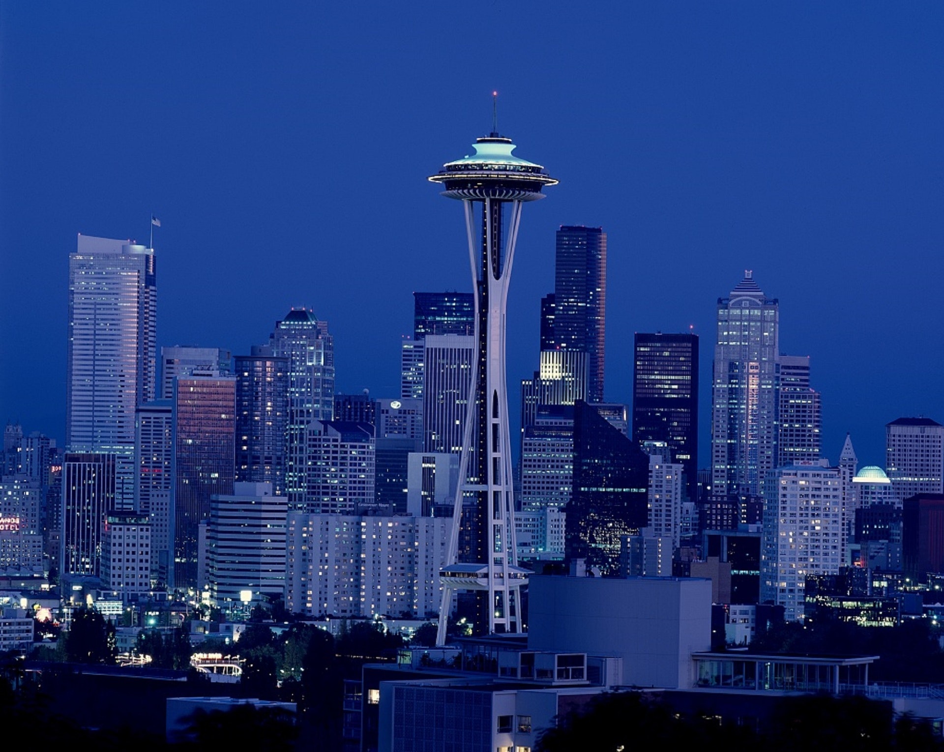 Space Needle Photo, Architecture, Seattle, Tower, Skyscrapers, HQ Photo