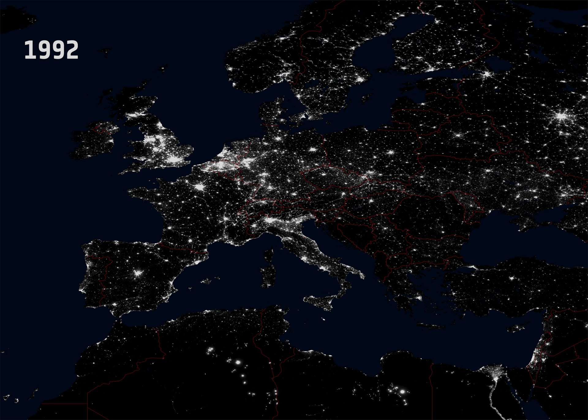 Earth from Space: Night lights / Observing the Earth / Our ...