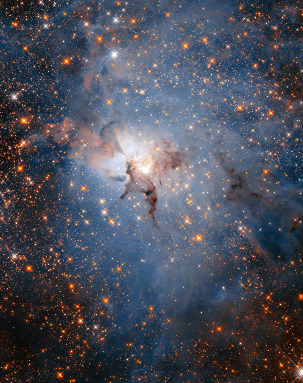 Hubble celebrates 28th anniversary with a trip through the Lagoon ...