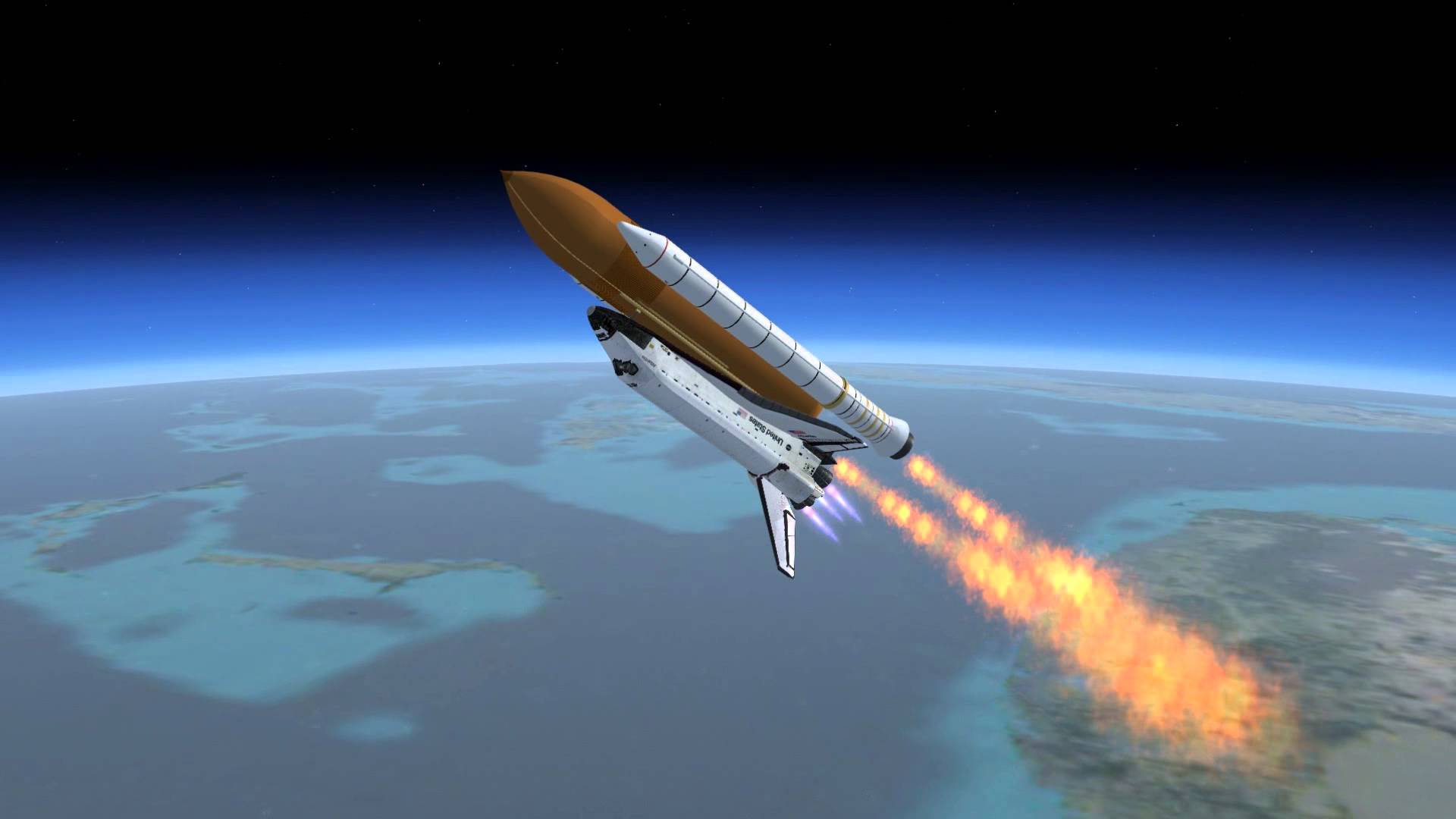 FSX Space Shuttle Mission - YouTube