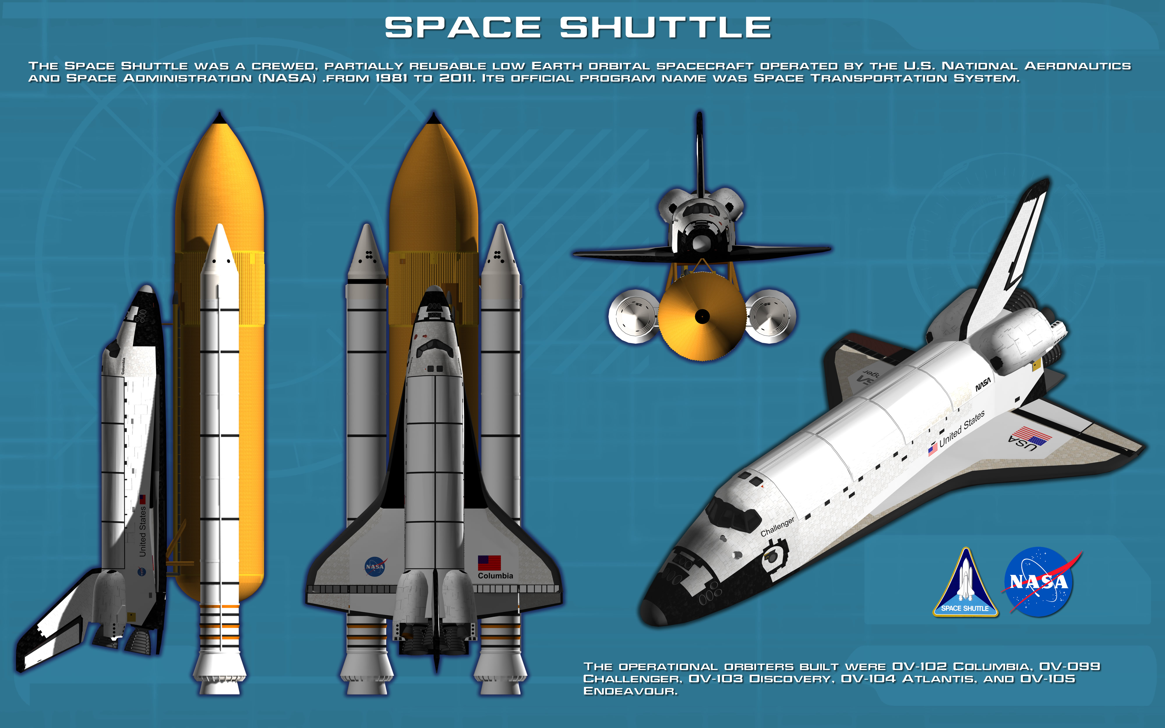 Space Shuttle ortho by unusualsuspex on DeviantArt