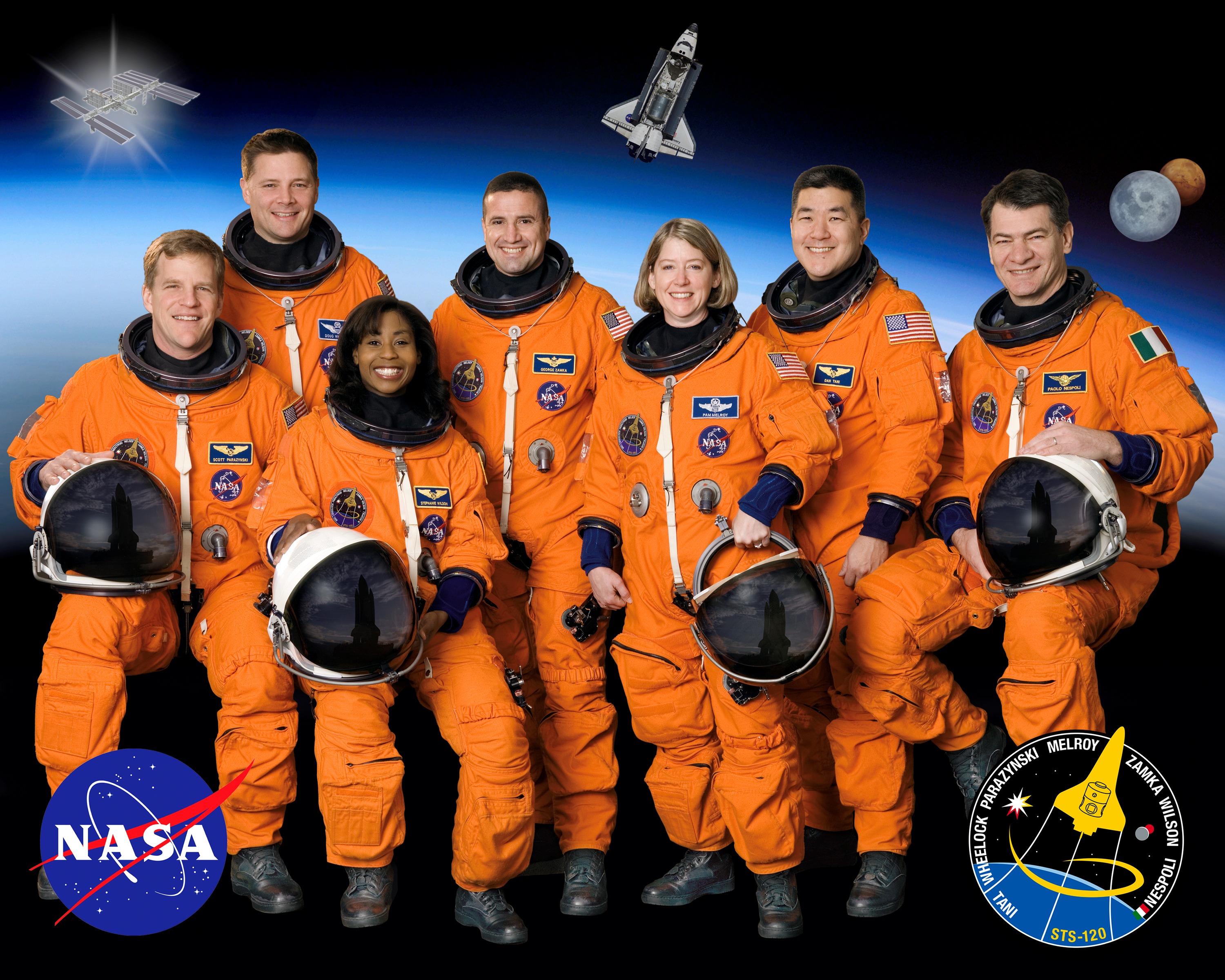STS-120: Crew portrait - collectSPACE: Messages