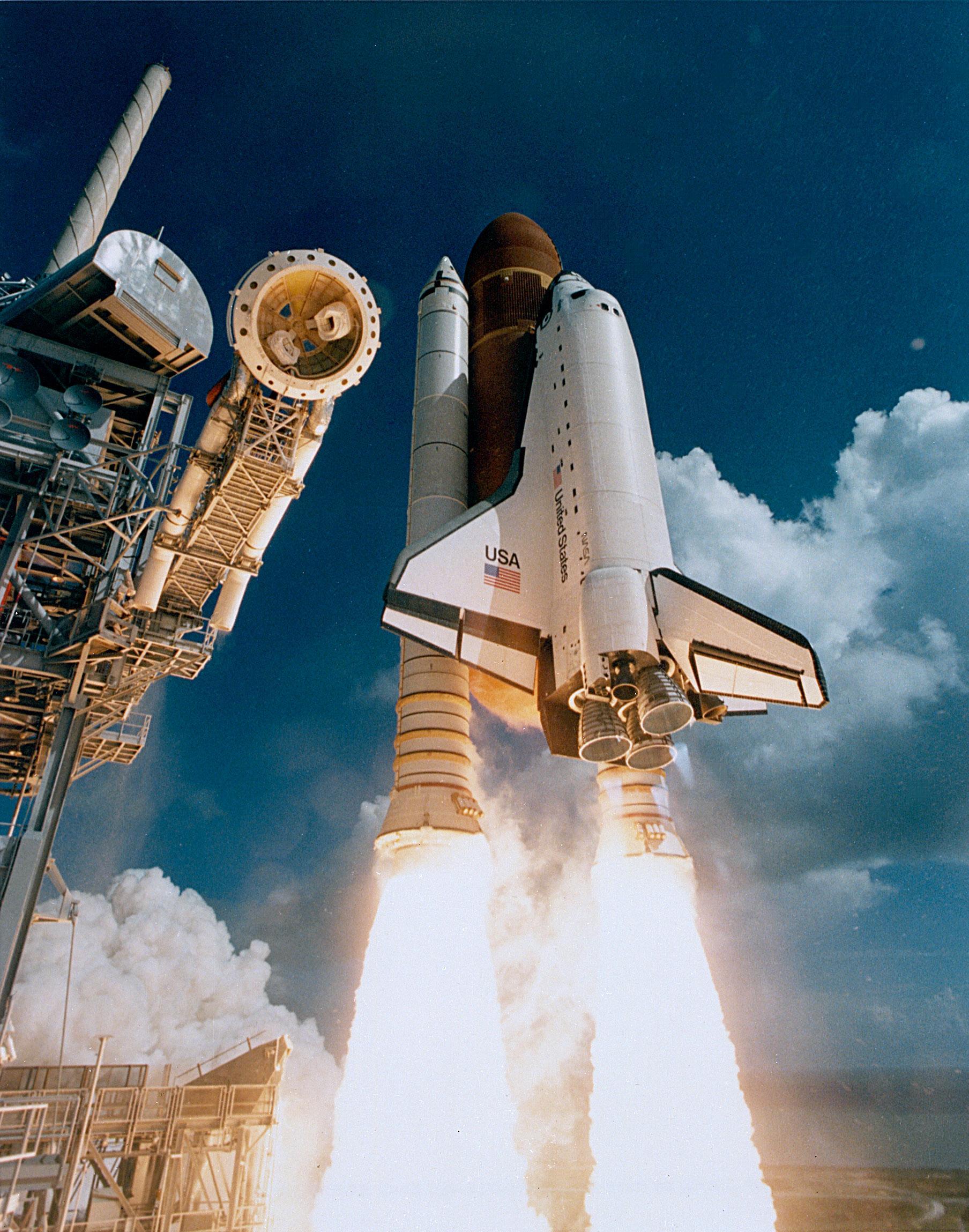 Shuttle Atlantis' Maiden Launch | NASA