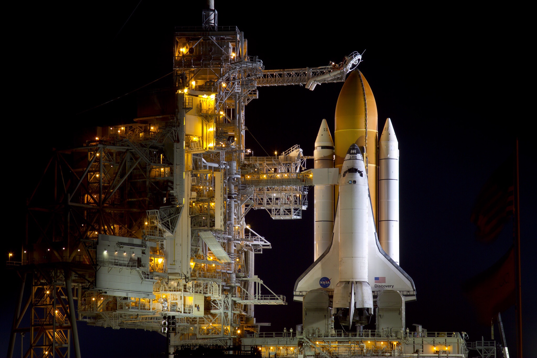 Space shuttle launch photo