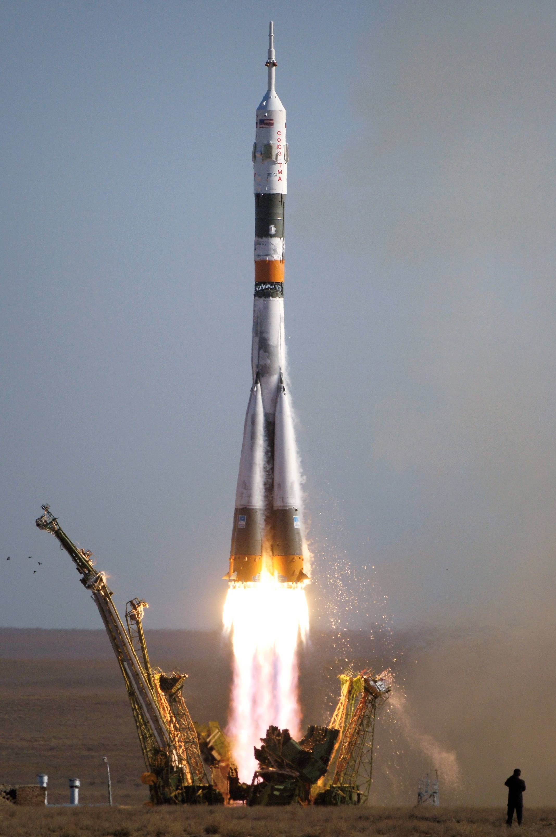 progress - Why are Soyuz rockets painted with different colors ...