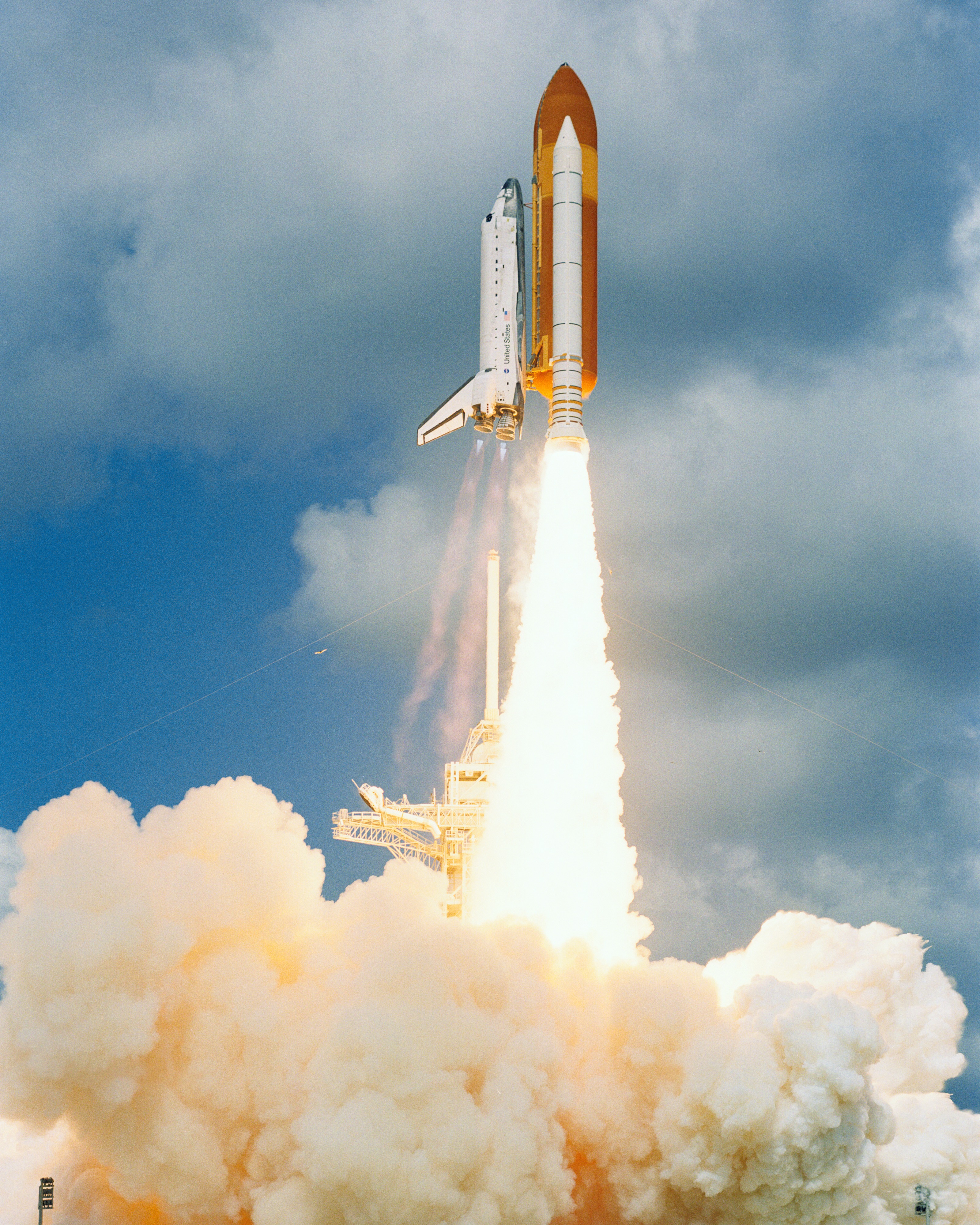 Space shuttle rocket photo