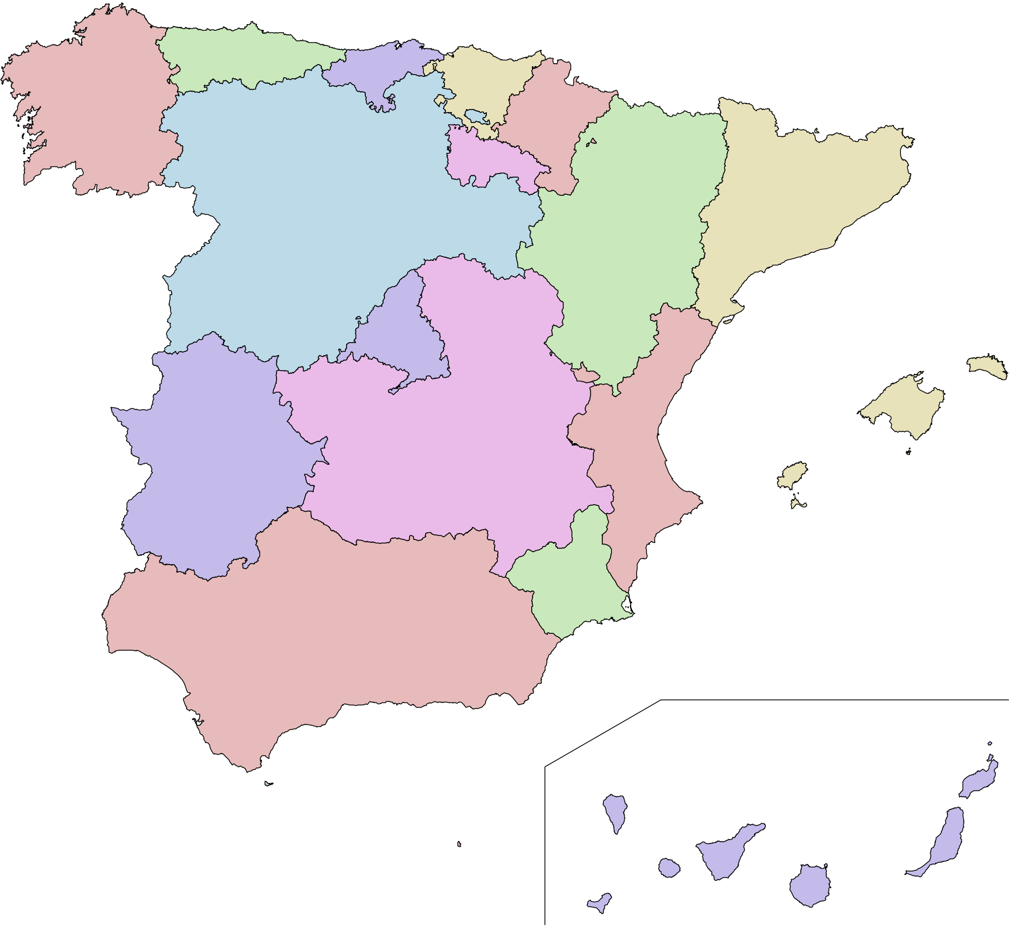 Autonomous communities of Spain - Wikipedia