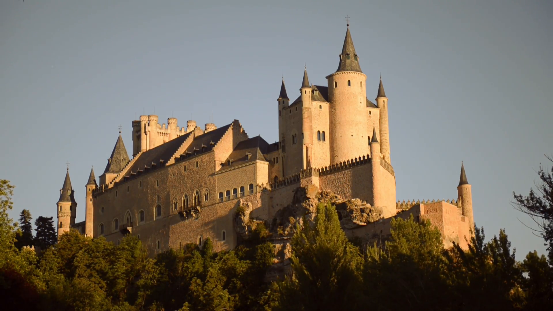 The spanish castle Alcazar of Segovia, in Castilla y Leon, Spain ...