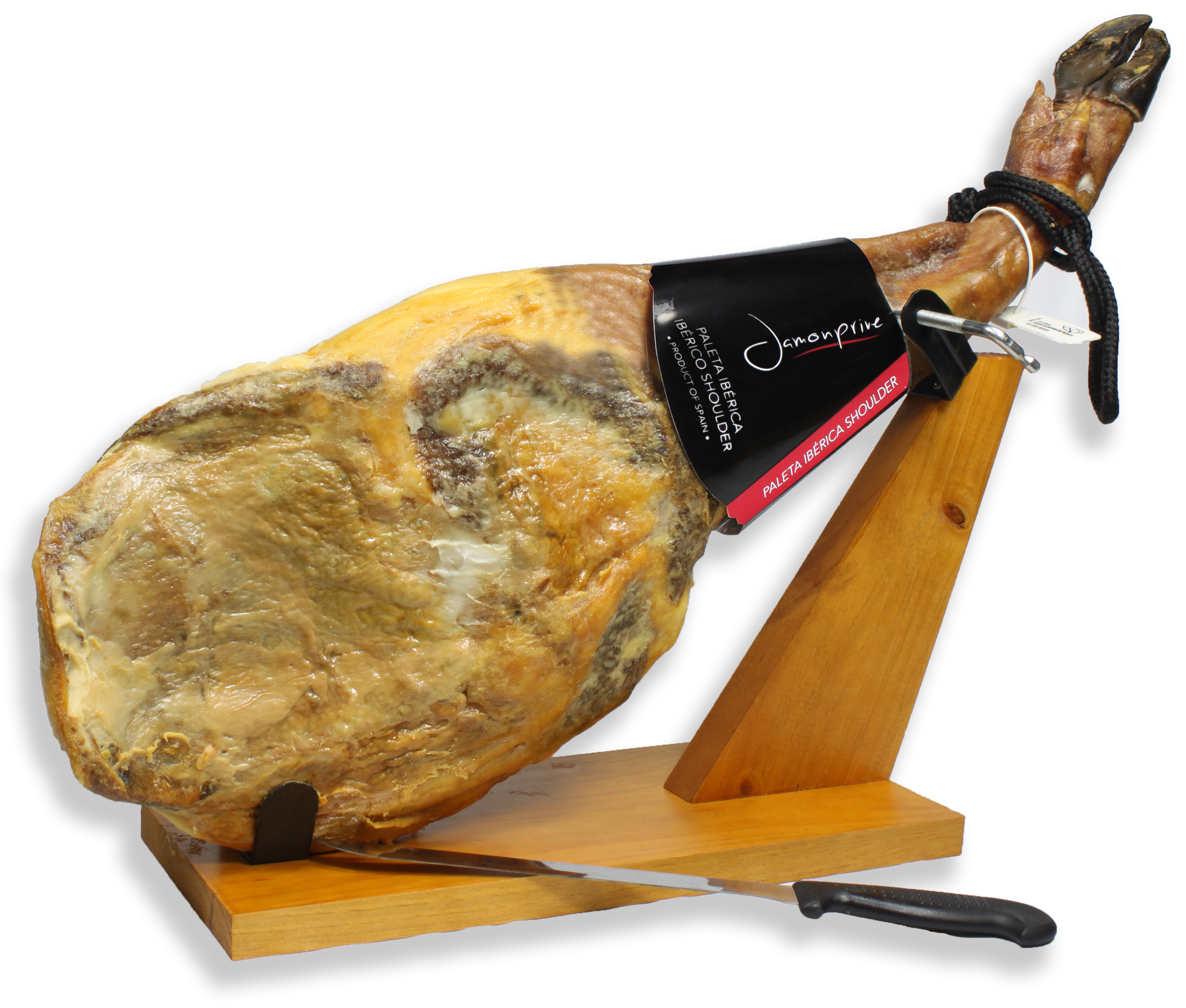 Iberico Ham (shoulder) Grass-fed Bone in from Spain 10.6 lb | Jamon ...
