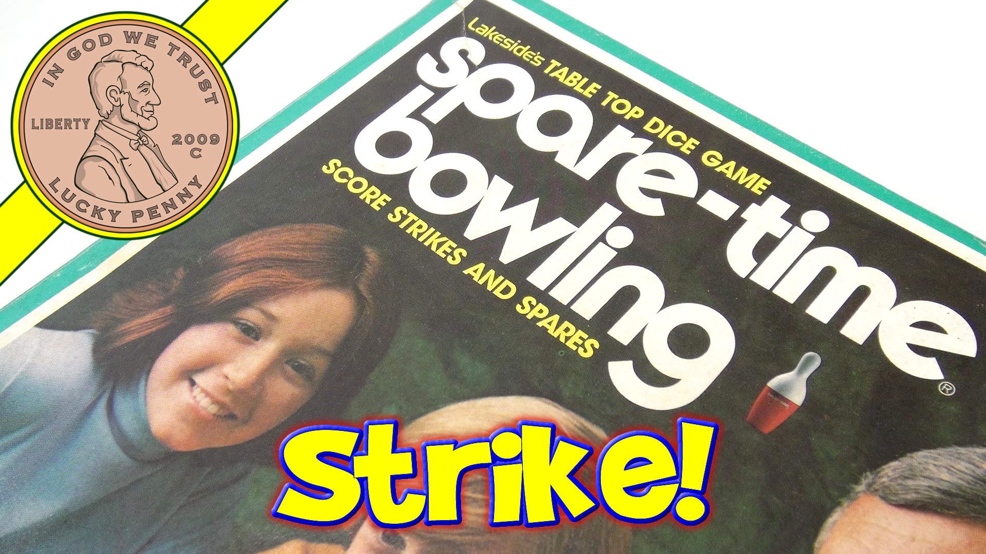 Spare Time Bowling Dice Game by Lakeside 1977 #8340 - Strike! - YouTube