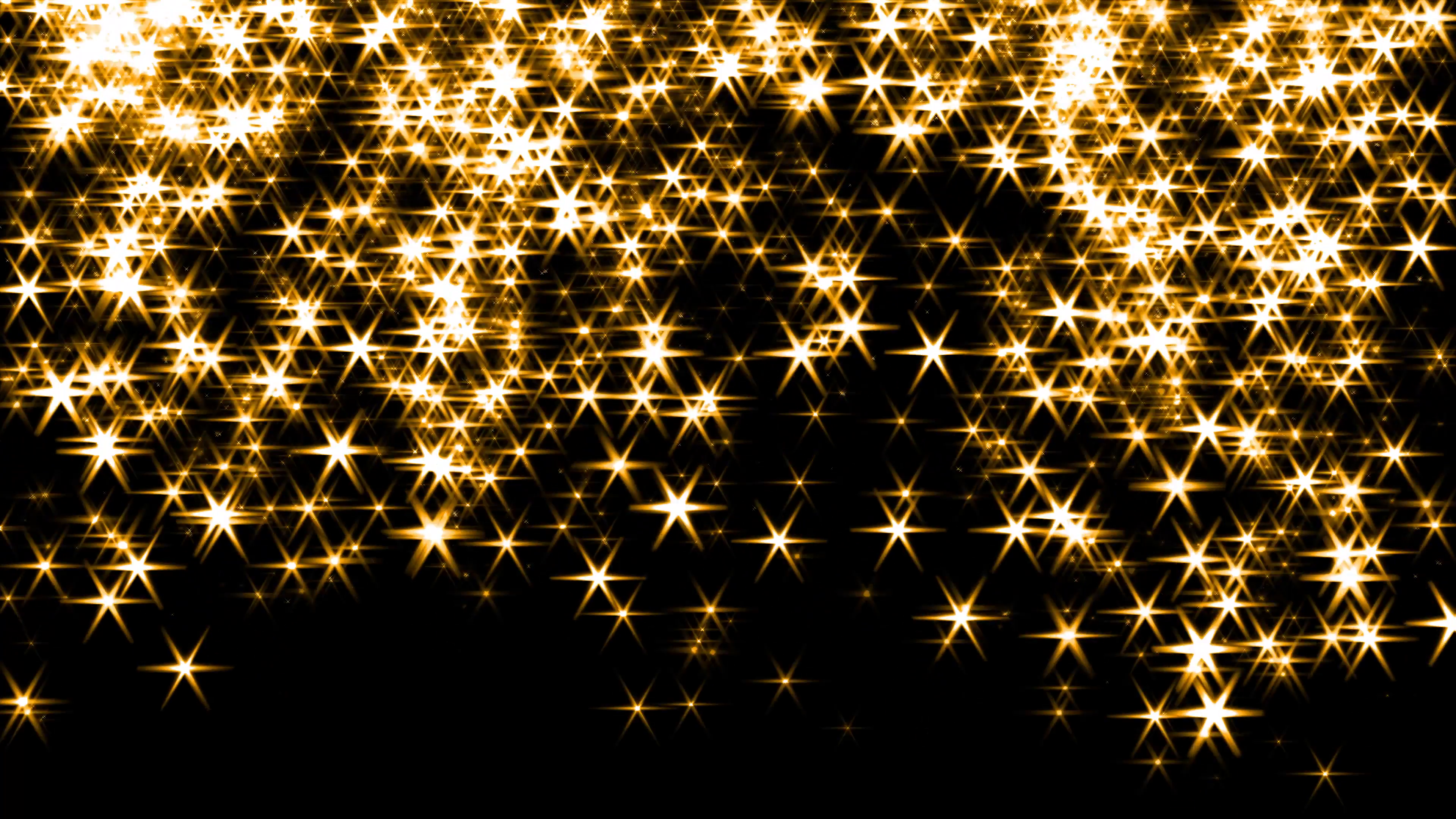 Звезды на золотом фоне