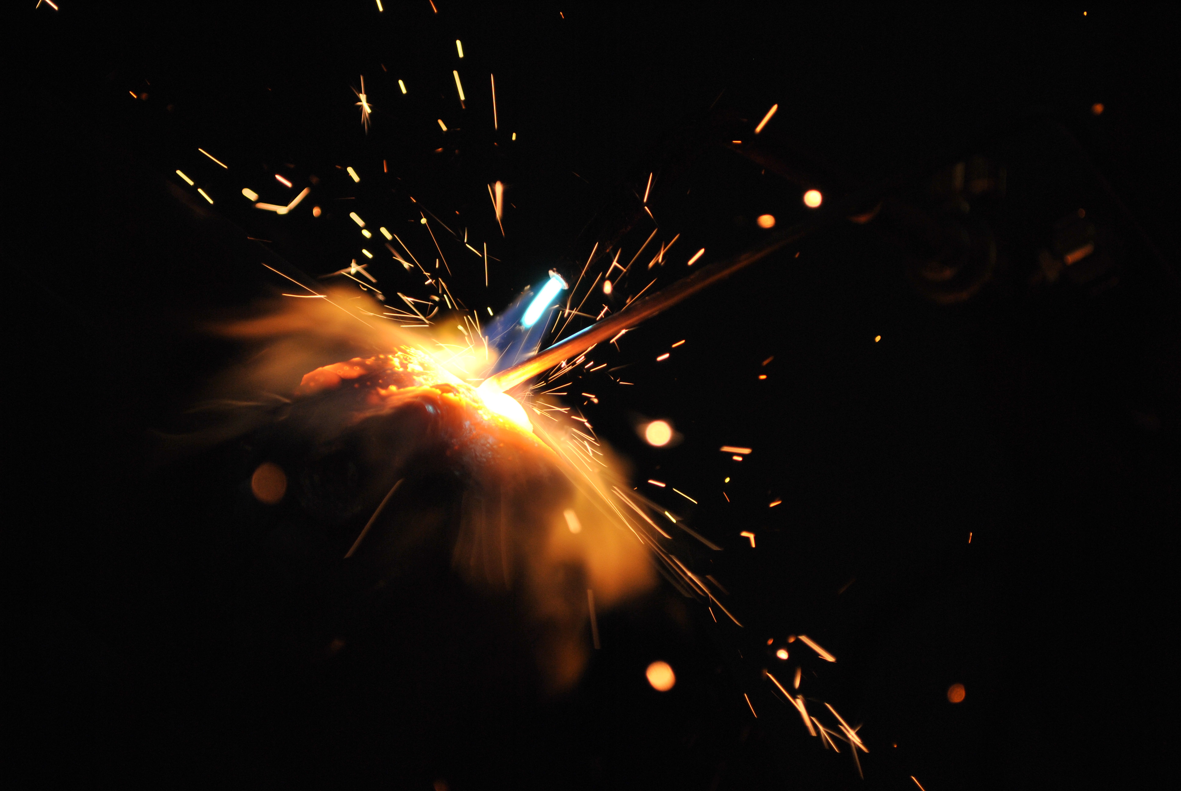 Welding – sparks will fly… | Ouch!! My back hurts!!