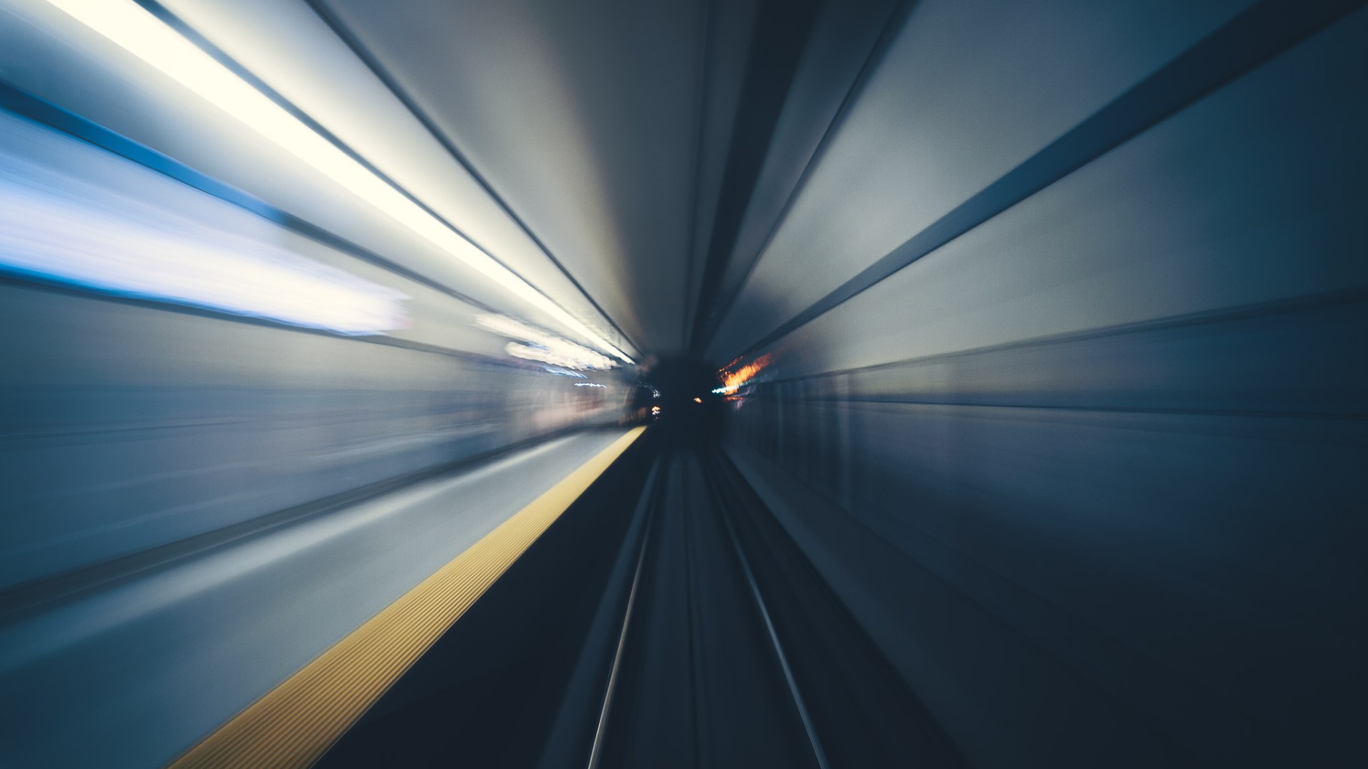 Toronto Subway Tunnel at the Speed of Light | John Cavacas Photography