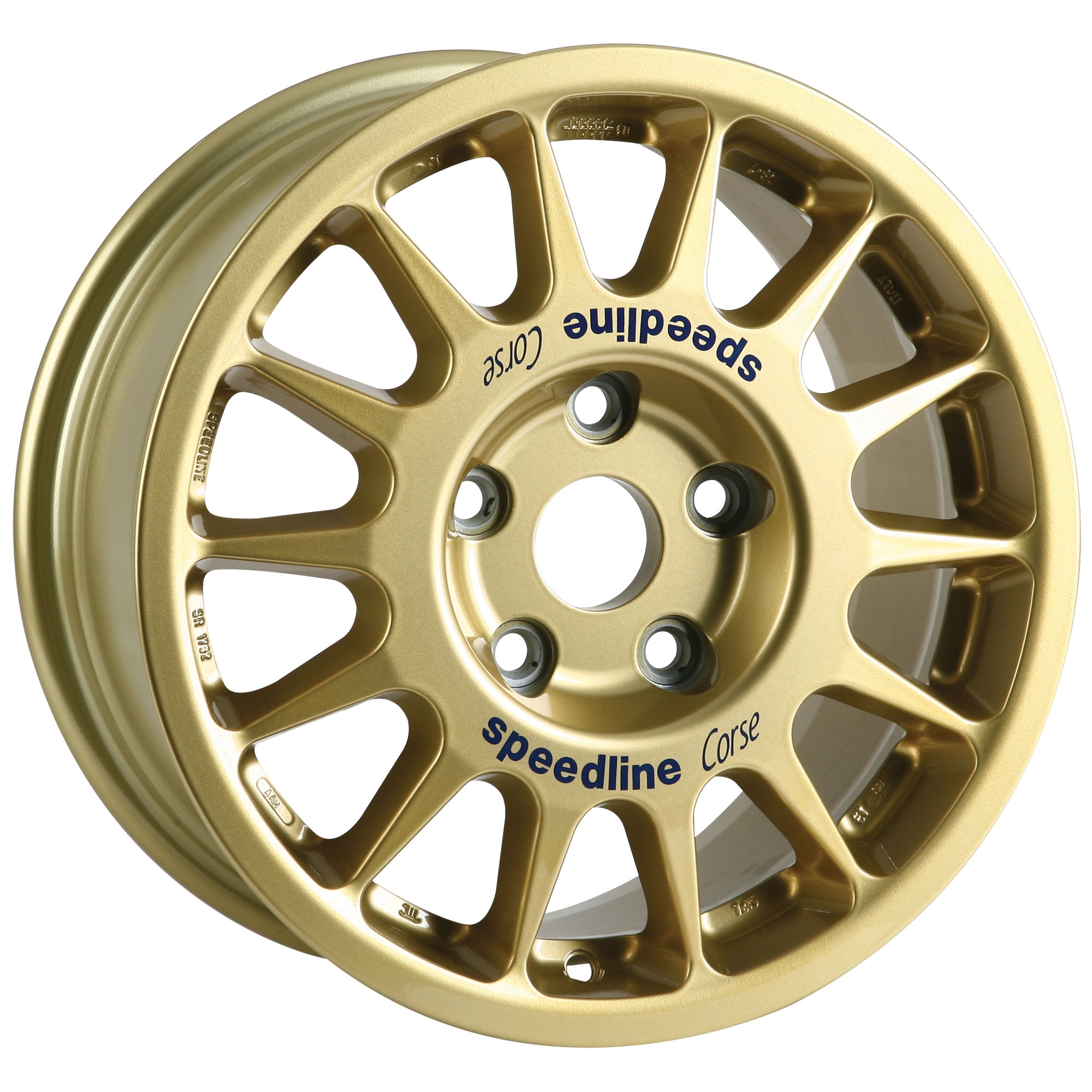 4 x Speedline Corse Gold Type 2118 Alloy Wheels | 15x7 Inch | ET53 ...