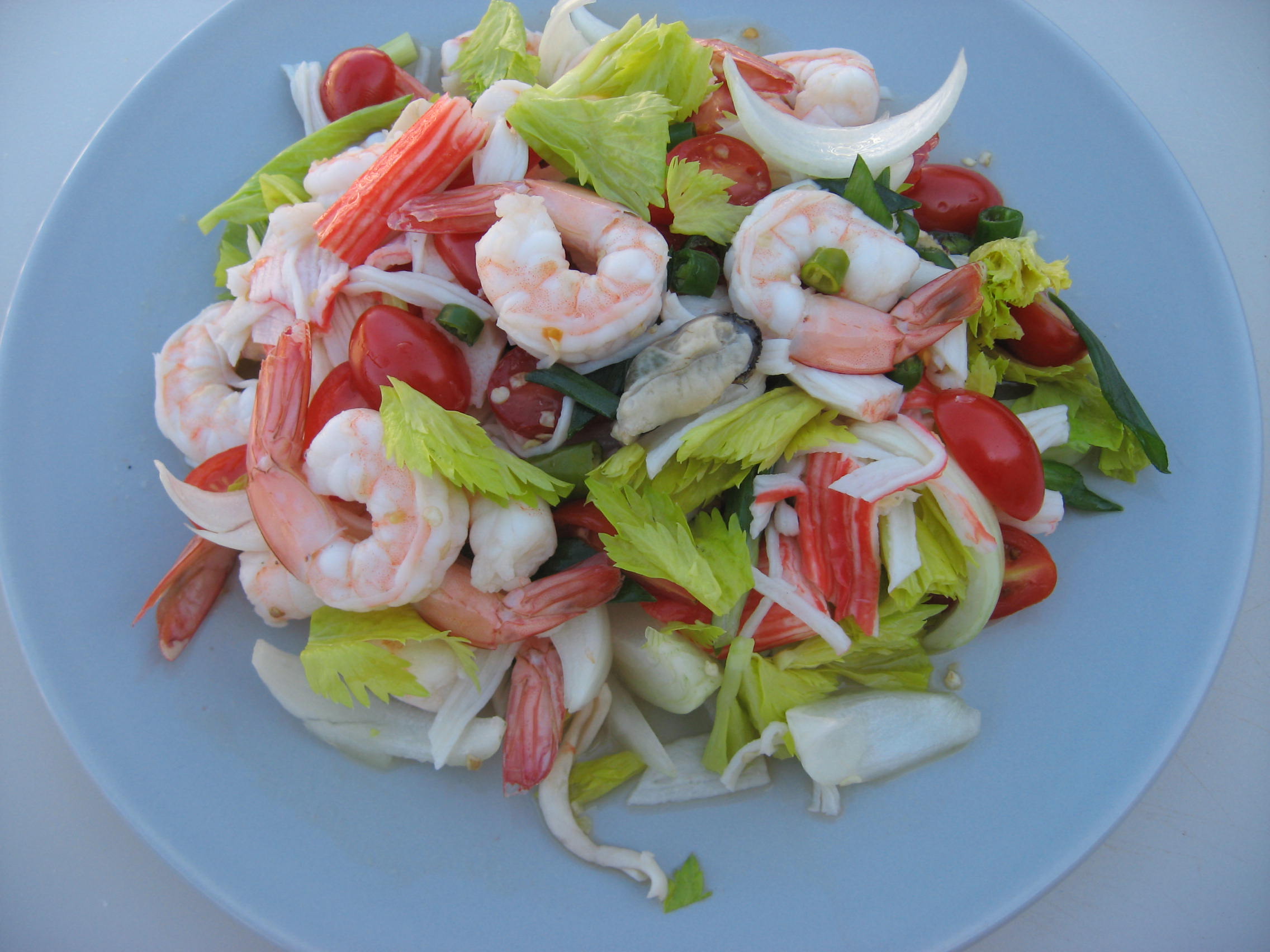 Spicy seafood salad | Explore thai food